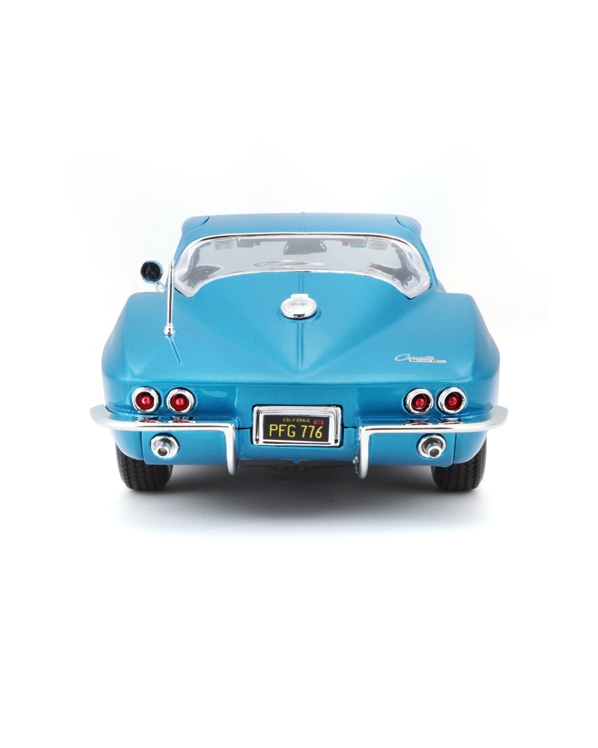 Maisto 1965 Chevrolet Corvette Coupé Diecast Model Car Toy - Blue - Kmart