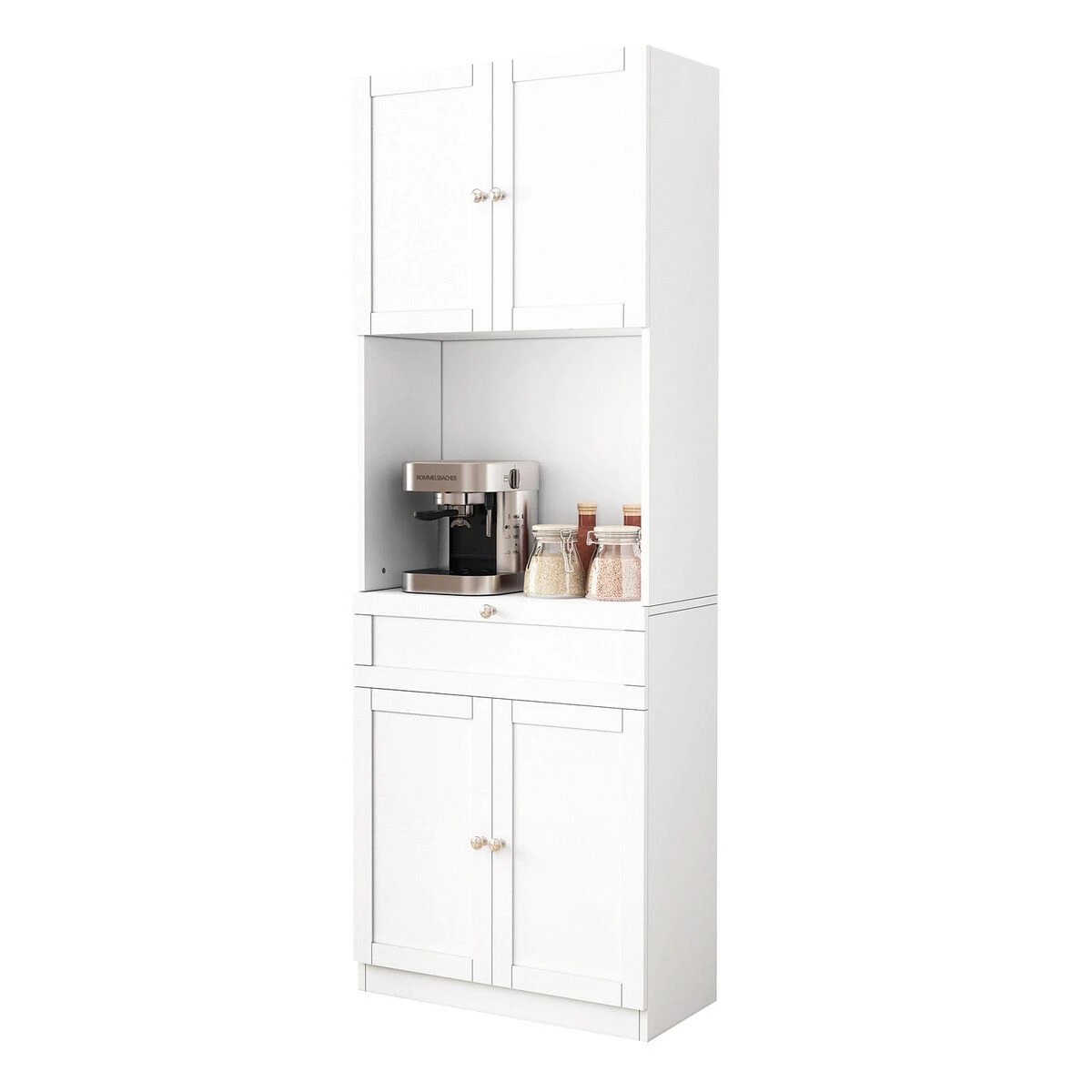 1 Ausway Kitchen Cabinet Pantry Cupboard Buffet Sideboard, 1 of 6