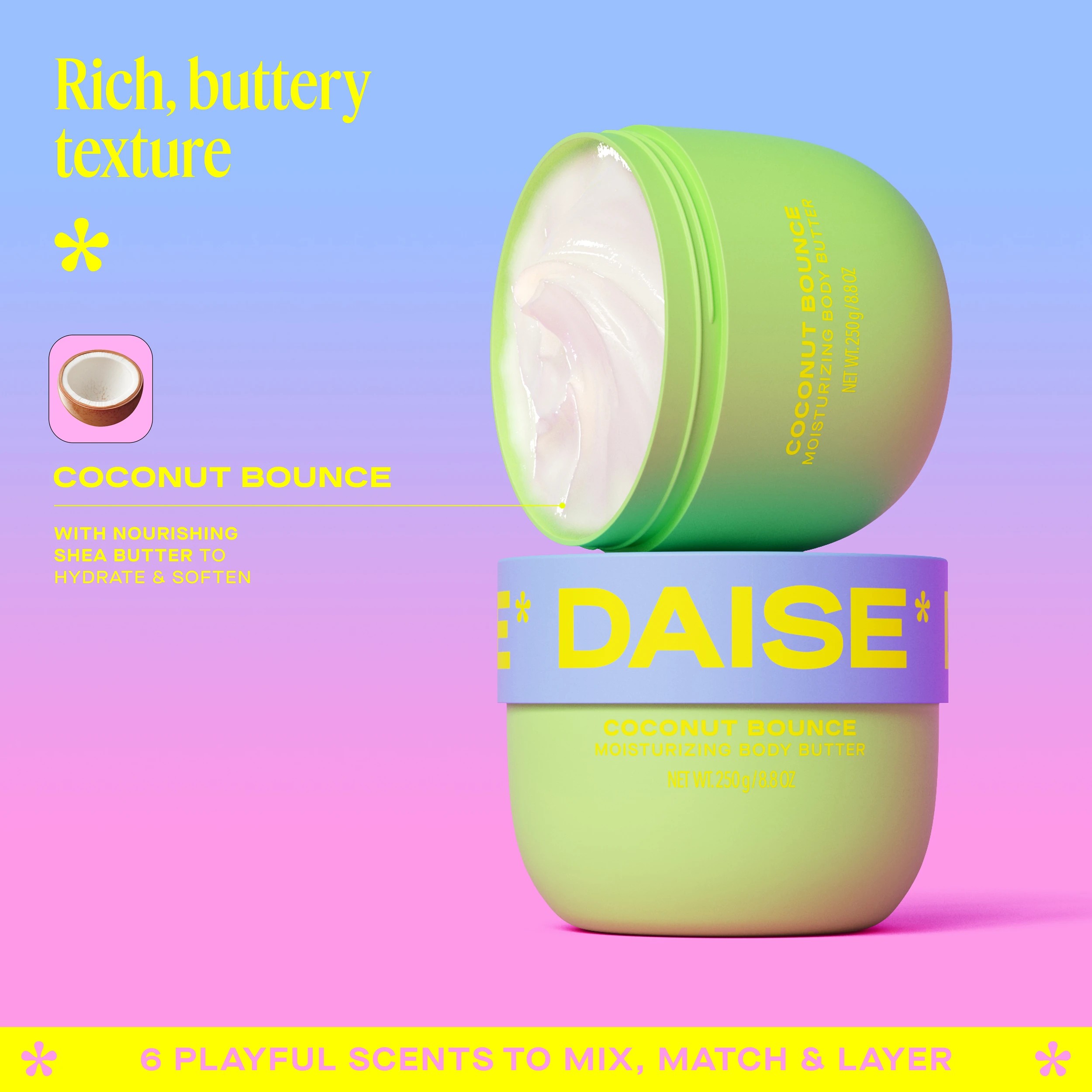 9 DAISE Moisturizing Body Butter 250g - Coconut Bounce, 9 of 10