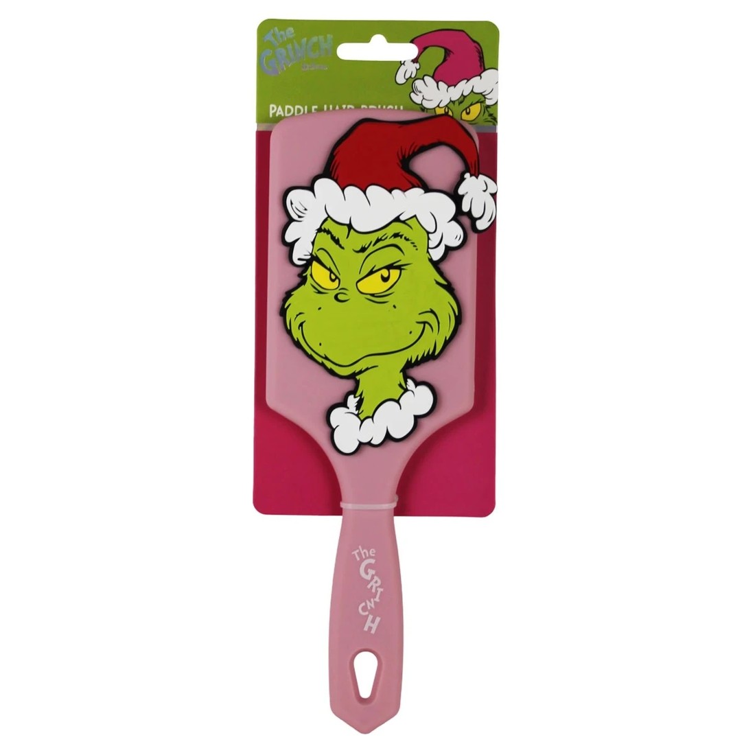 1 Dr. Seuss The Grinch Paddle Hair Brush, 1 of 2