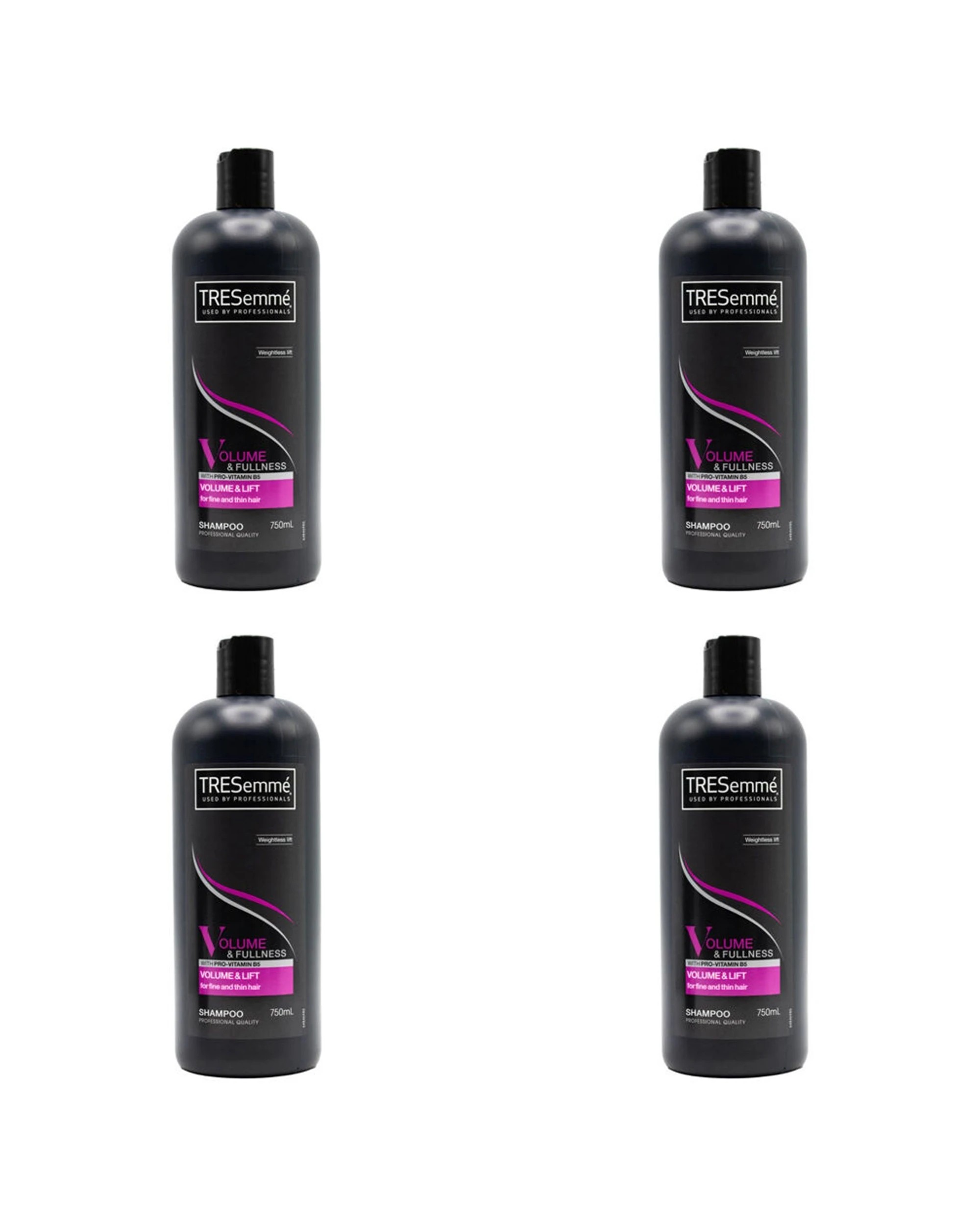 1 TRESemme 4PK Shampoo Volume and Fullness For Fine and Thin Hair 750ml - Multi, 1 of 3
