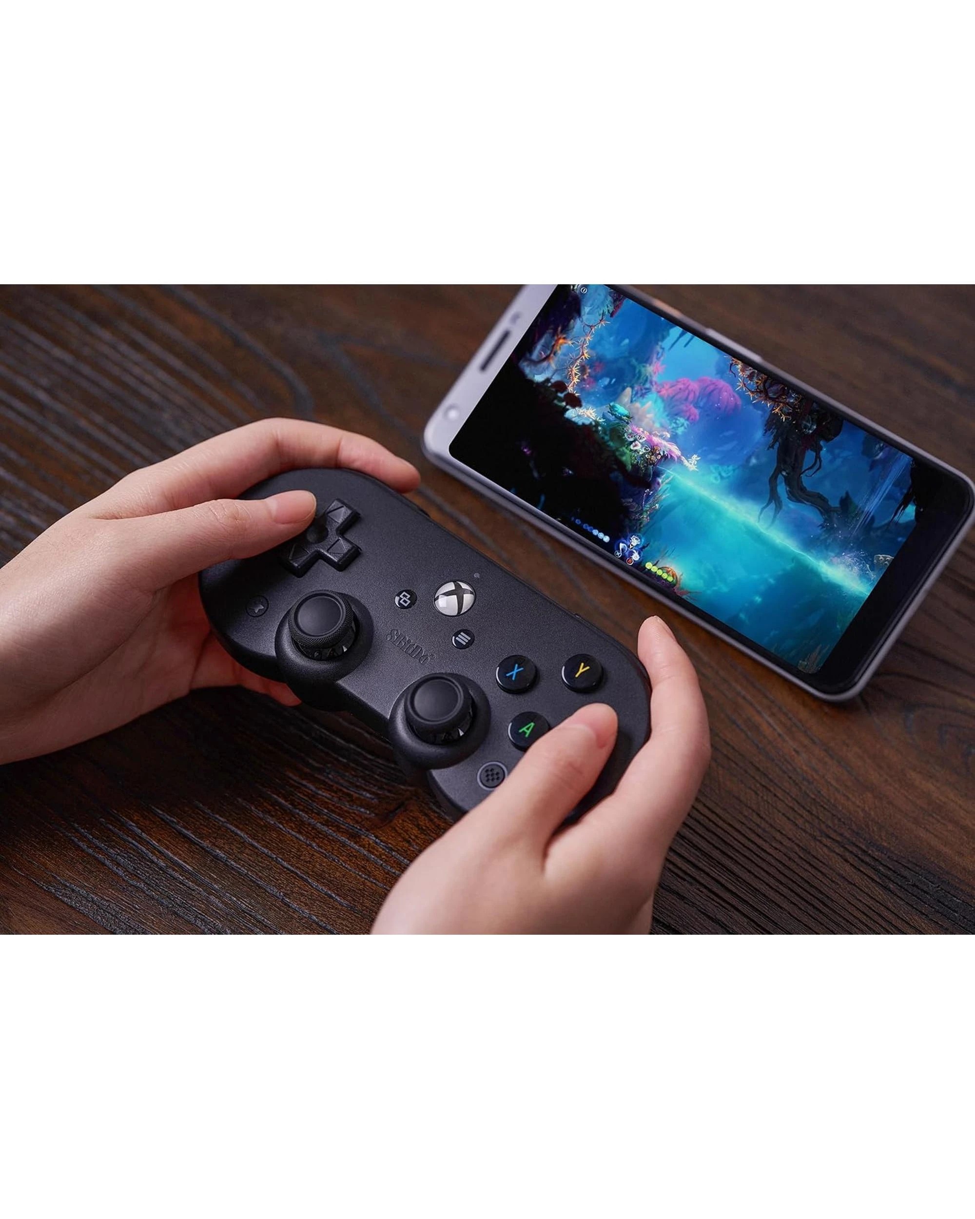 7 8BitDo X Xbox SN30 Pro Bluetooth Gamepad for Android - Black, 7 of 8