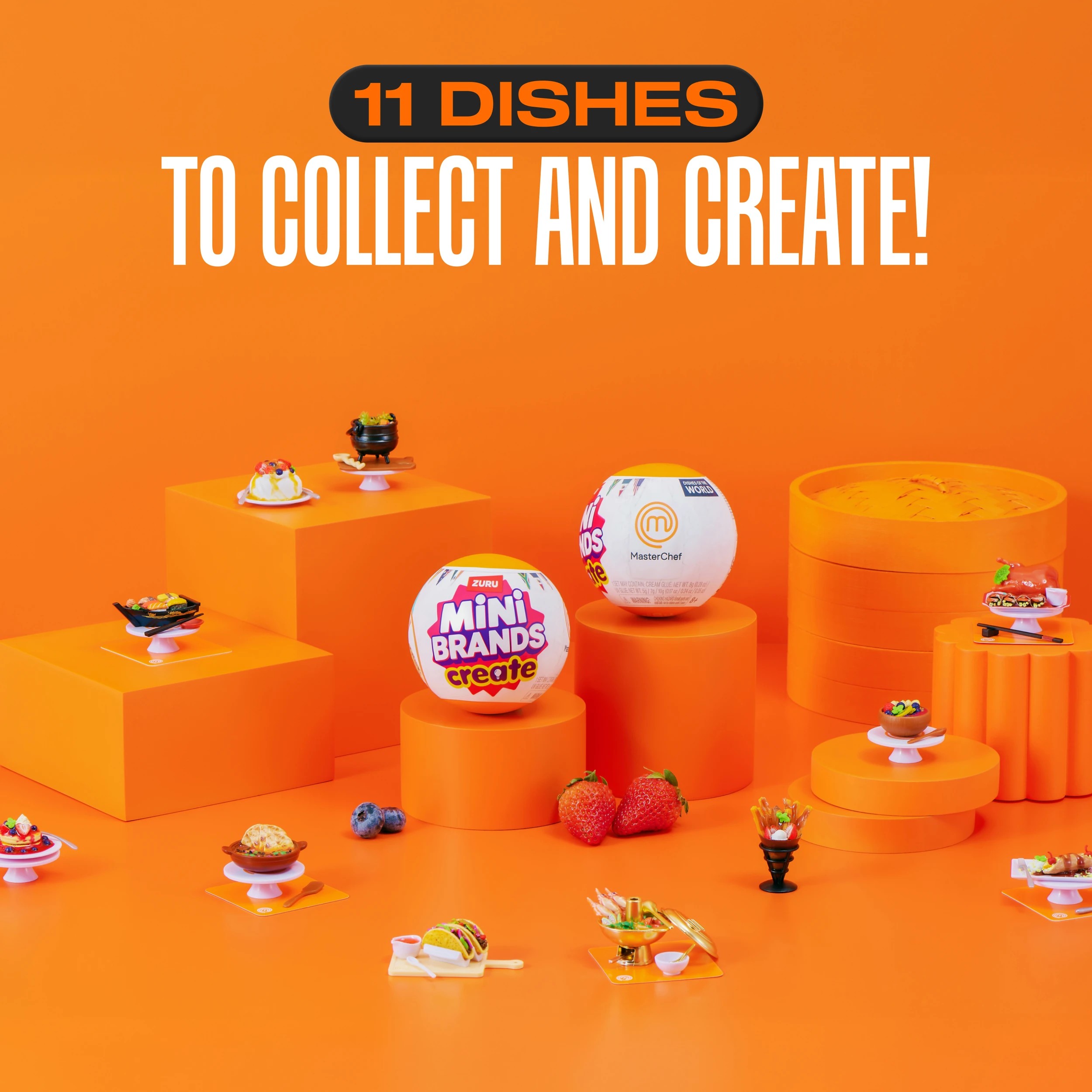 5 Mini Brands Create MasterChef Series 2 by ZURU - Assorted, 5 of 9