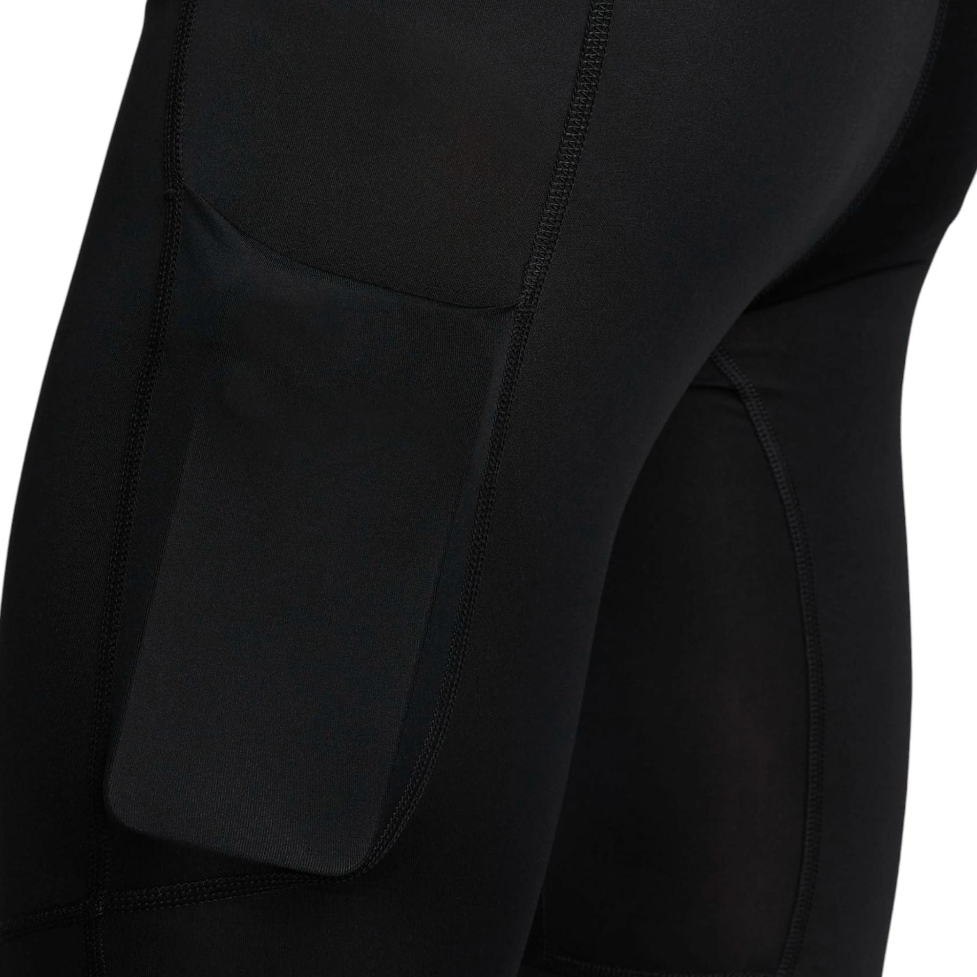 6 Nike Men Pro Dri-FIT 3/4 Length Black Fitness Tights BLACK, 6 of 7