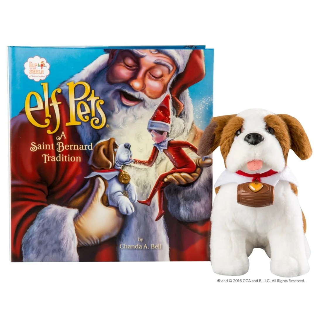 4 Elf Pets: A Saint Bernard Tradition by Chanda A. Bell - Book, 4 of 7