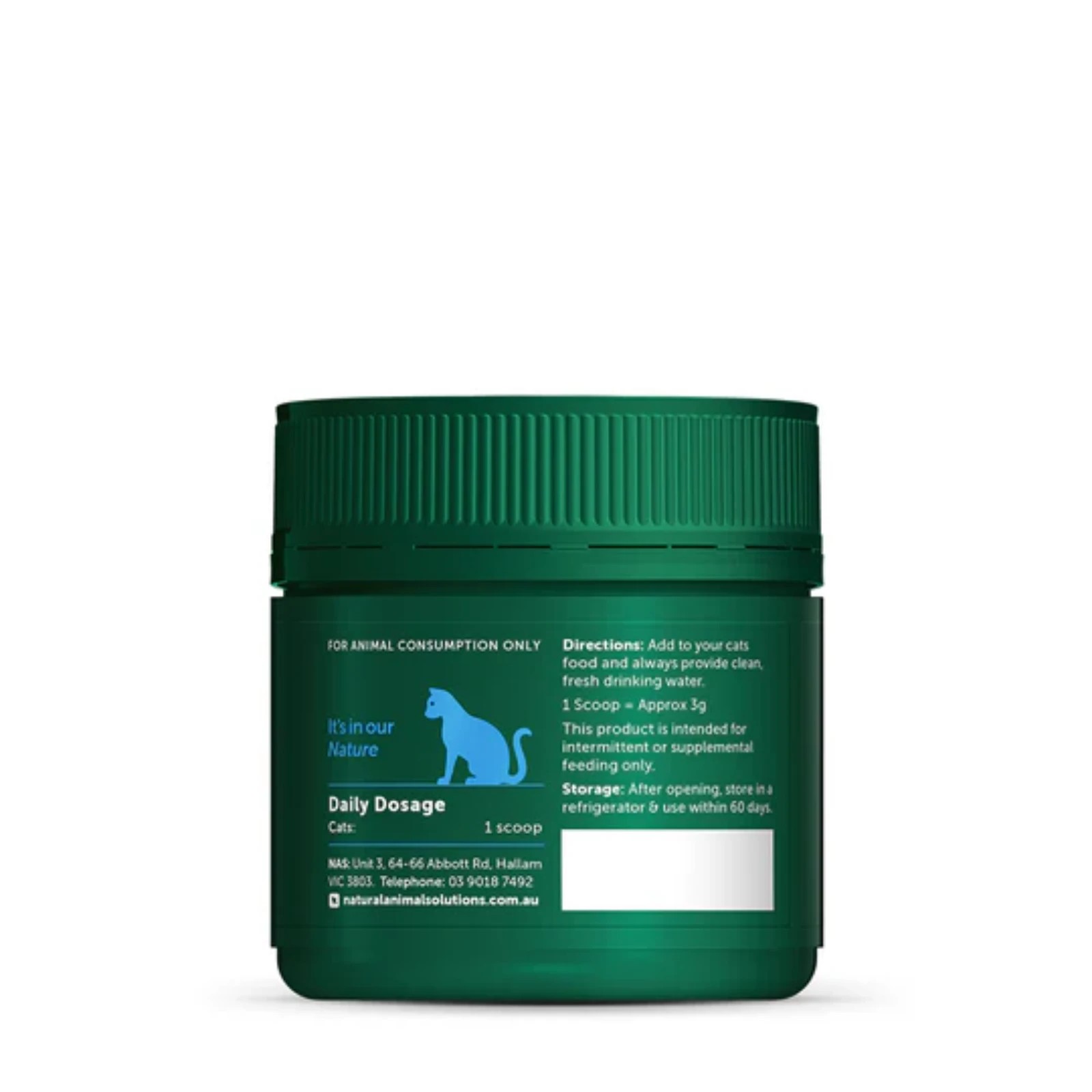 2 Natural Animal Solutions Gut Balance Probiotic For Dogs And Cats 150g - Natural, 2 of 2