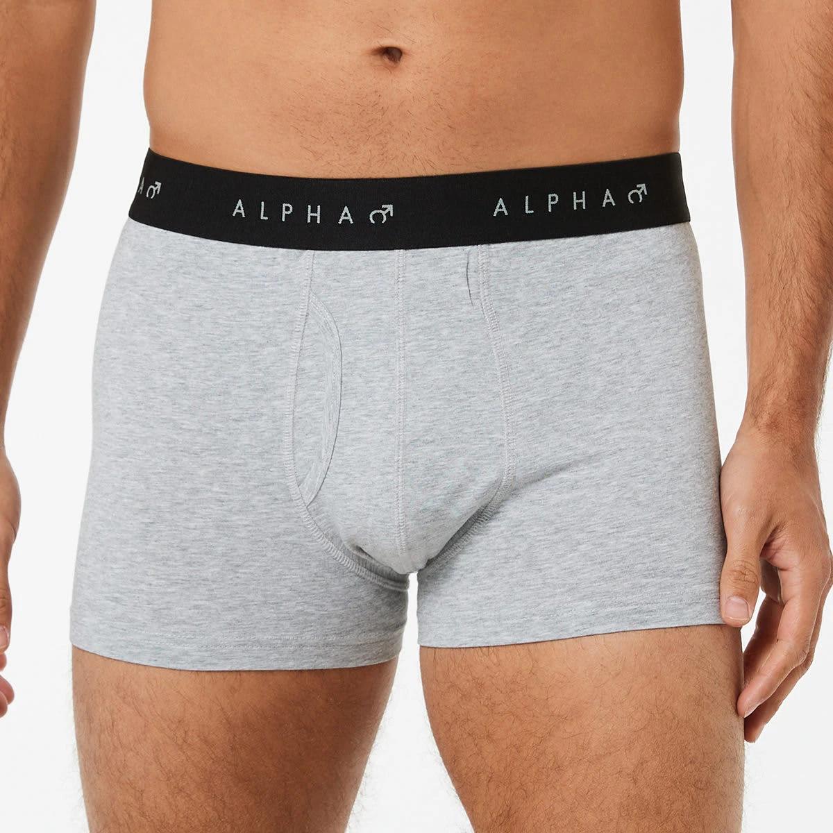 3 3 Pack Fly Front Plain Trunks Blues, 3 of 8