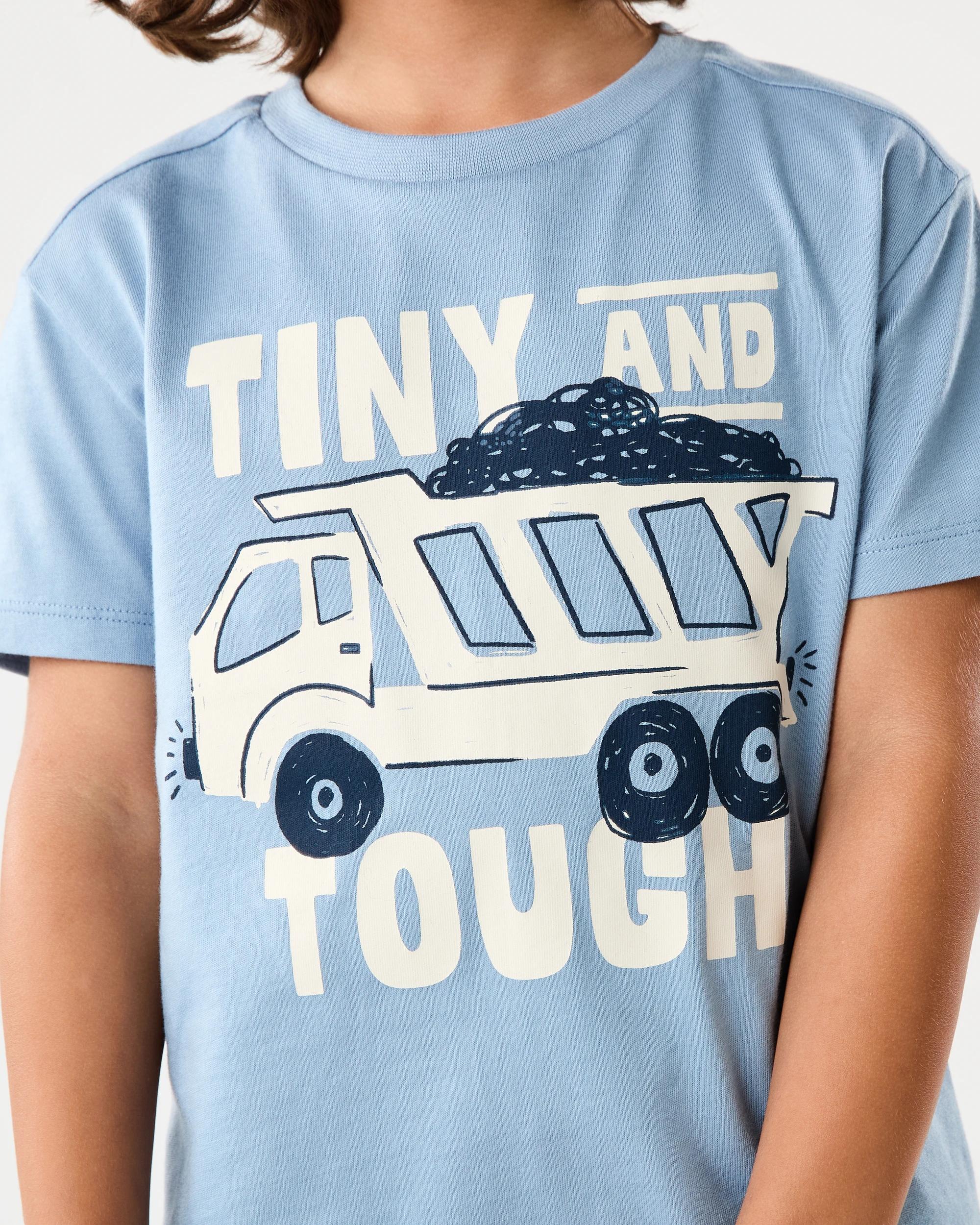 6 Chest Print T-shirt Blu Digger, 6 of 6