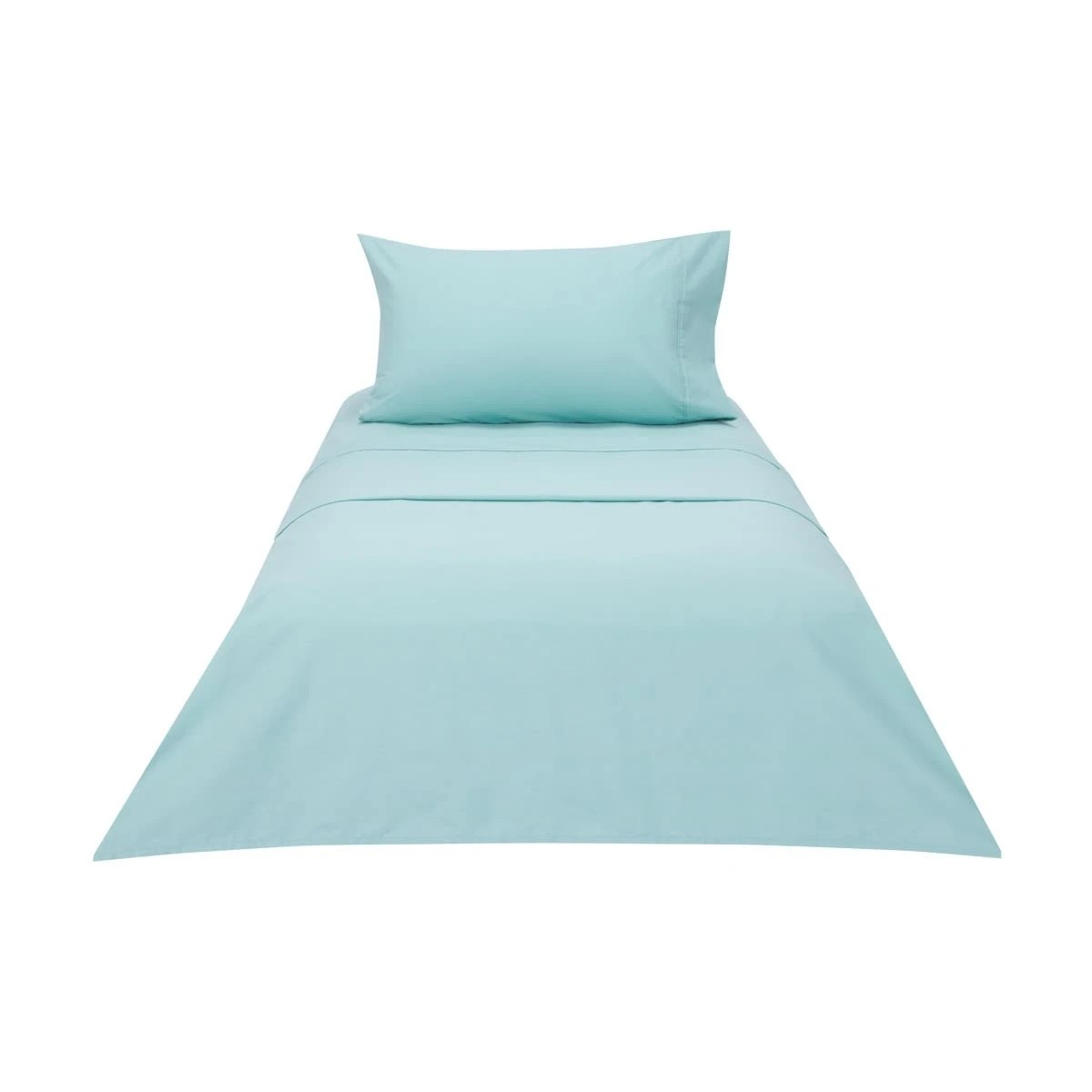 6 180 Thread Count Sheet Set - Single Bed, Marine, 6 of 7