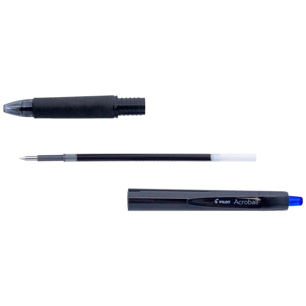 3 PILOT Acroball Ballpoint Pen 0.7mm Blue, 3 of 5