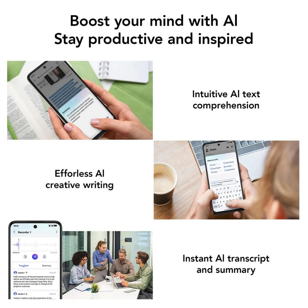 10 TCL 60 SE NXTPAPER 256GB 5G Unlocked Smartphone Grey, 10 of 10