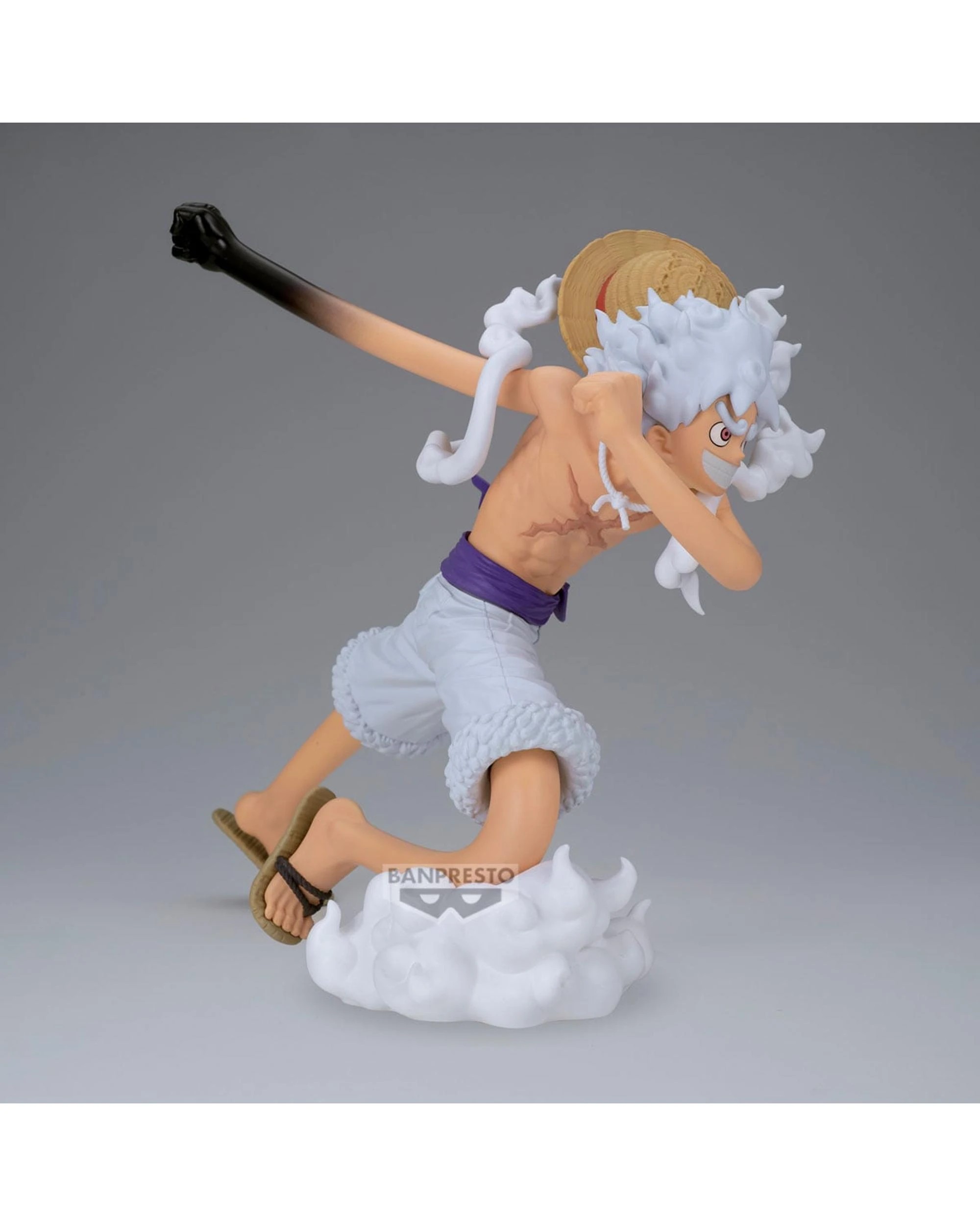 5 Banpresto Grandista One Piece Monkey D Luffy Gear 5 II Figure, 5 of 7