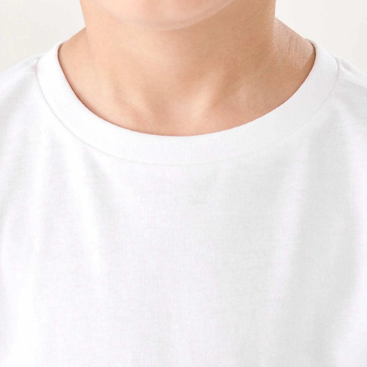 4 Long Sleeve Plain T-shirt White, 4 of 9