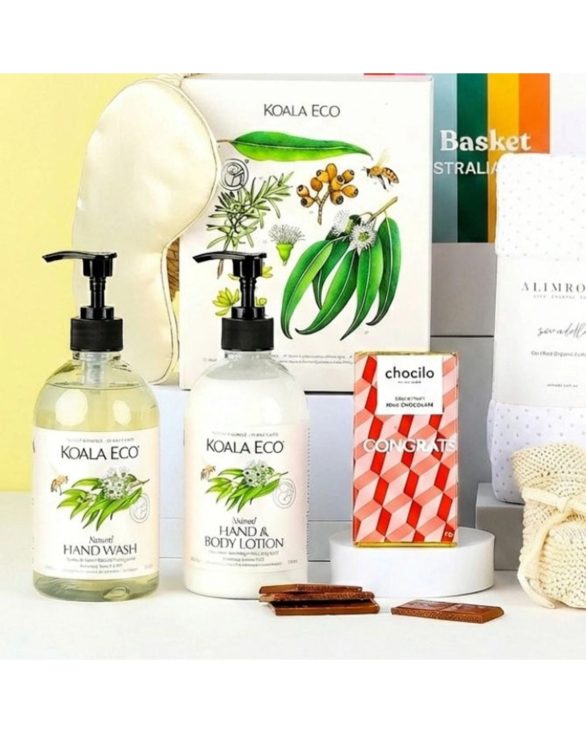 3 Gift Basket Baby And Mama Hamper Newborn Pamper Essentials Chocolate - Multi, 3 of 7