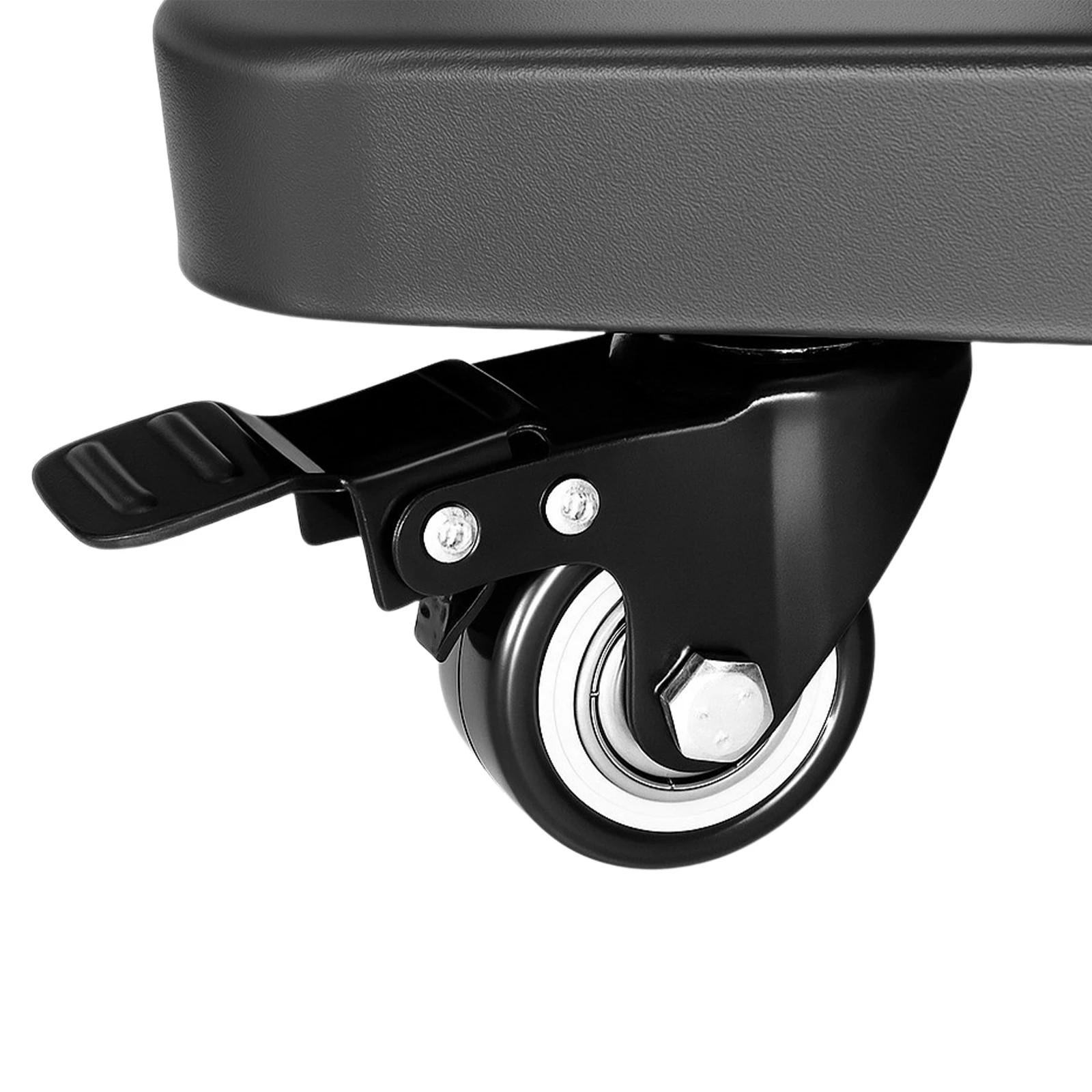 7 Ausway Mobile TV Screen Monitor Stand Mount Bracket Floor Trolley 32-75 Inch, 7 of 7