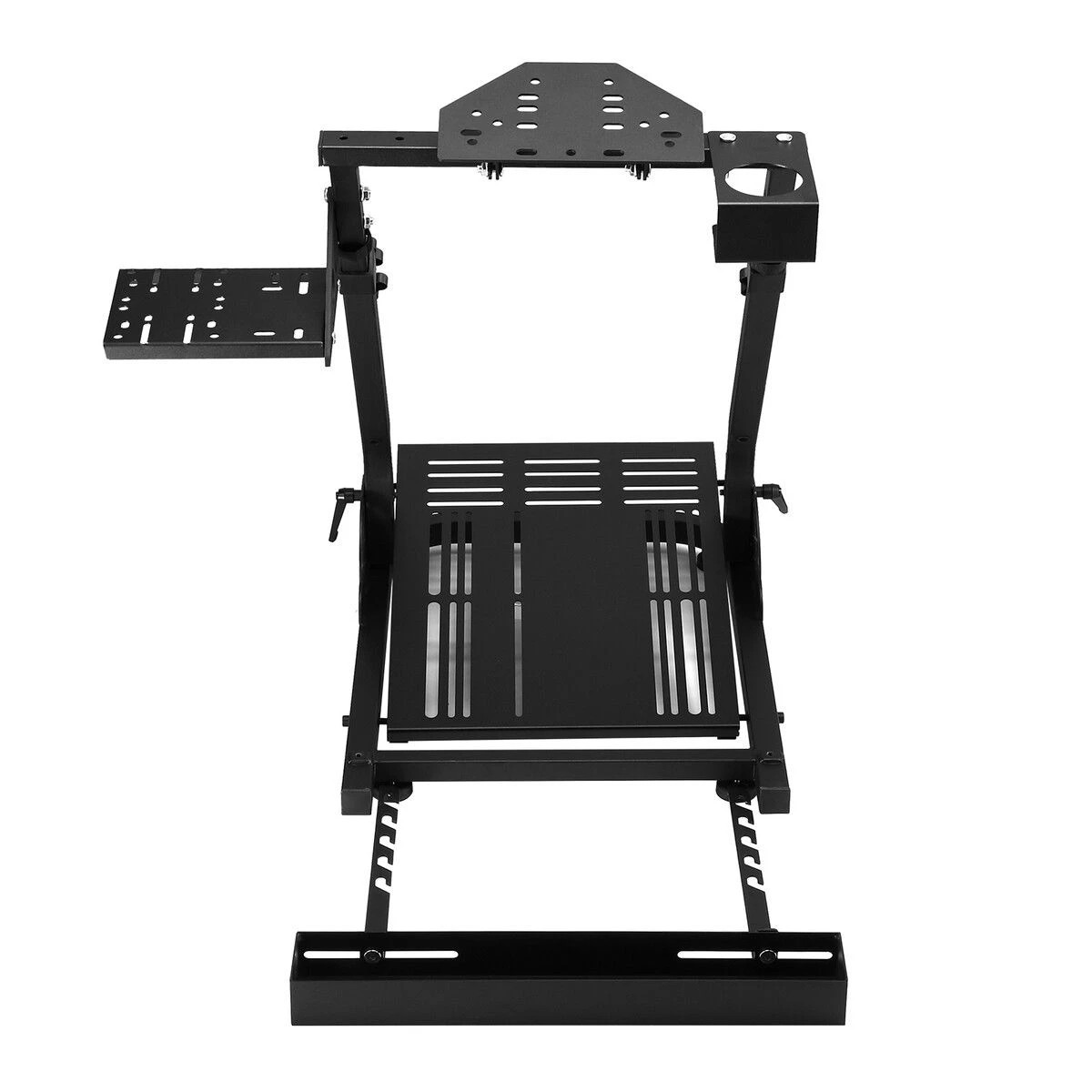 2 Ausway Racing Simulator Wheel Stand Upgraded Flight Gaming Steering Logitech Thrustmaster, 2 of 2