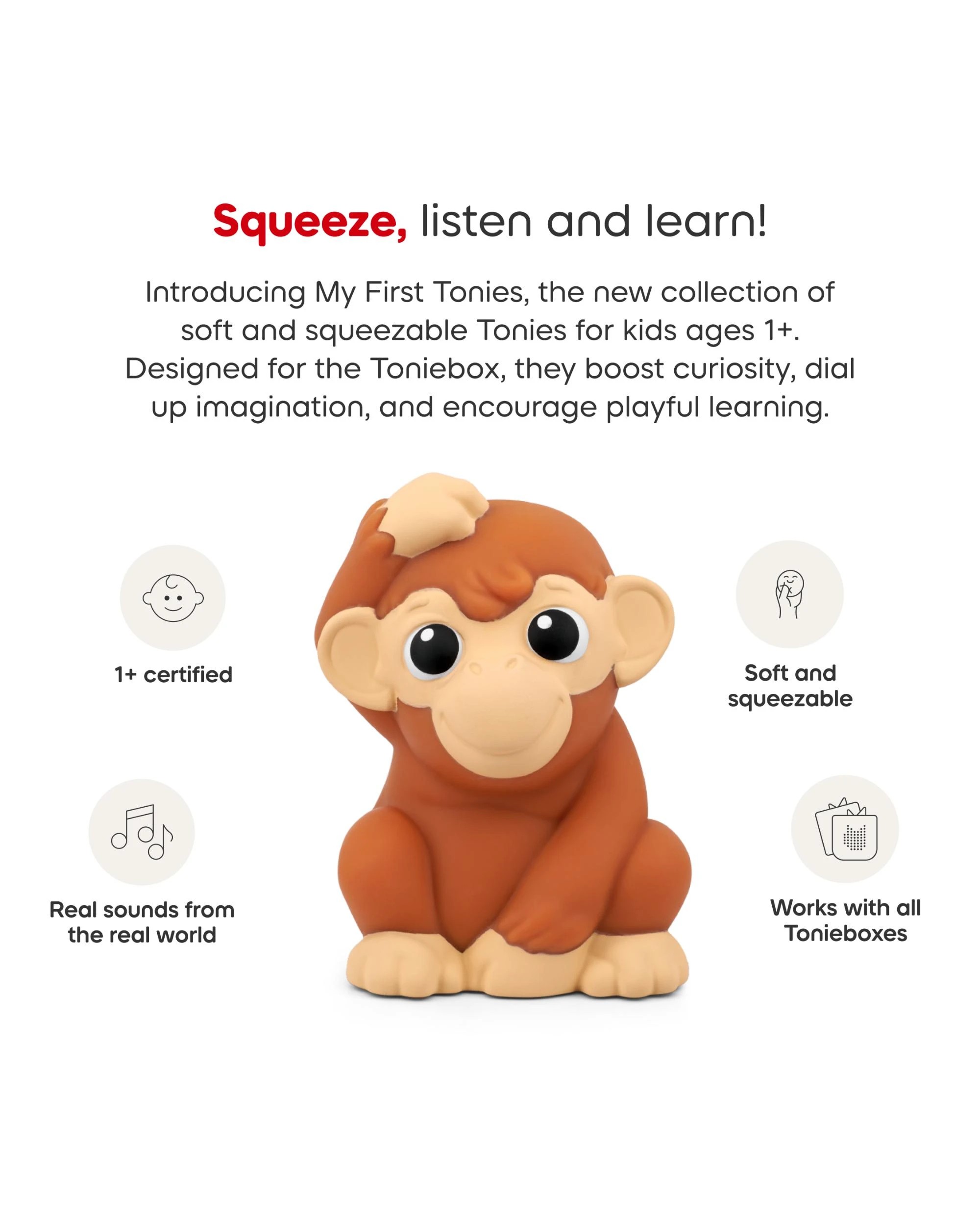 6 Tonies - My First Tonies: Jungle 3 - pack Set - Multi, 6 of 10