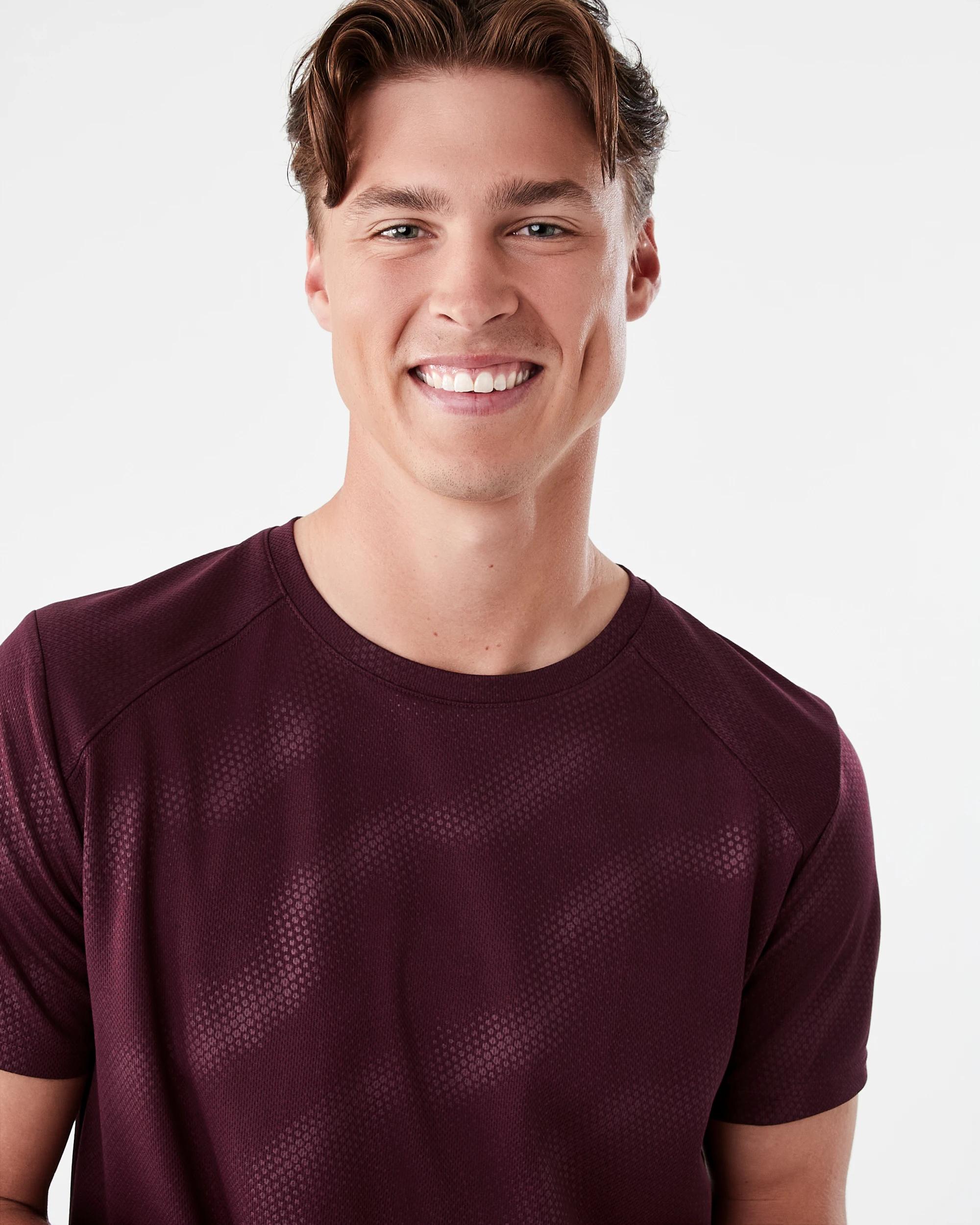 4 Active Mens Printed T-shirt Geo Ptred, 4 of 6