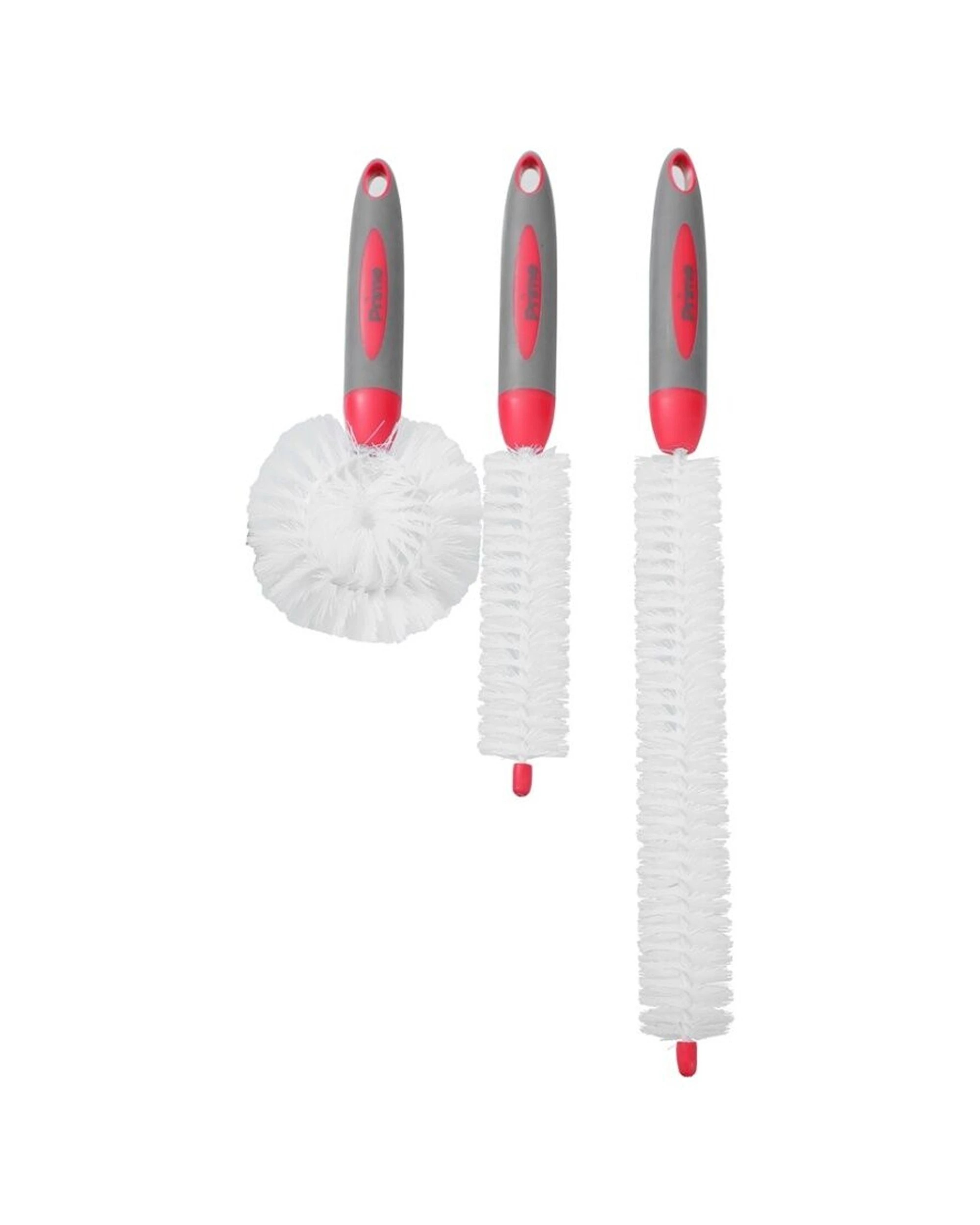 3 Boxsweden 3pc Prime Bottle Cleaning Brush Set With Handles - Multi, 3 of 6