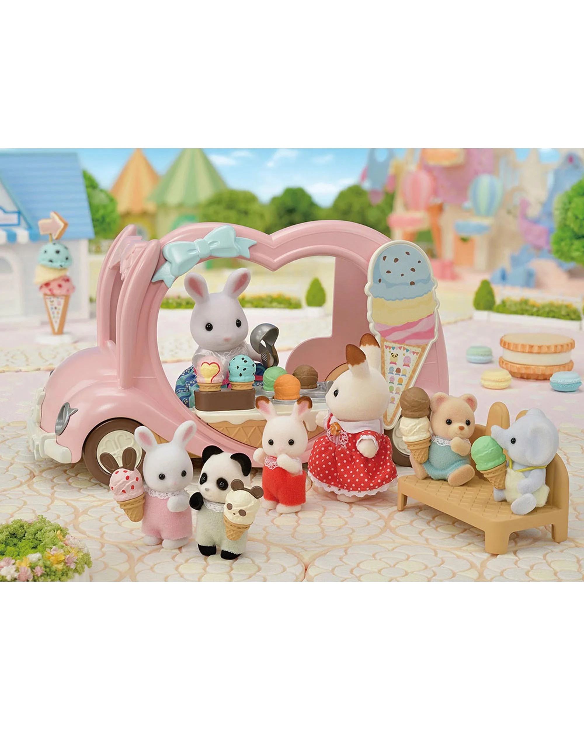 7 Sylvanian Families Ice Cream Van, 7 of 10
