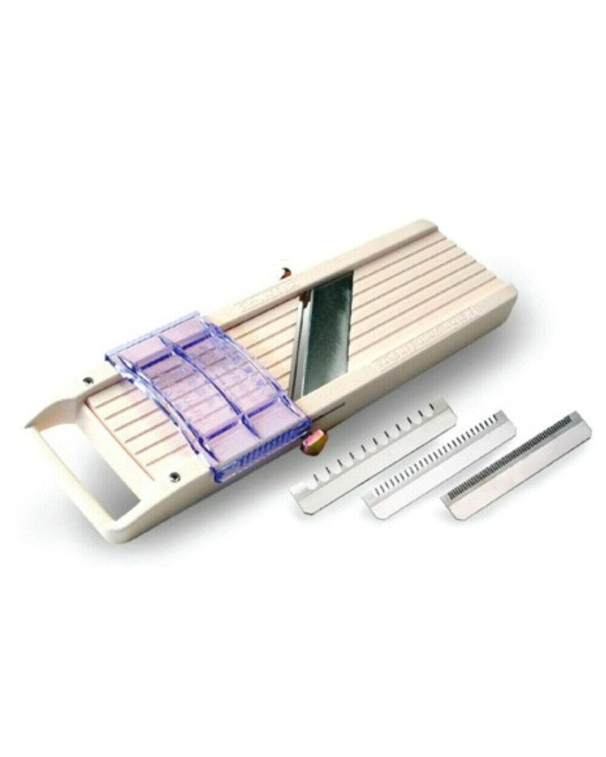 1 Benriner 64mm Mandolin Slicer Sharp Adjustable Japanese No1 Vegetable Garnish, 1 of 2
