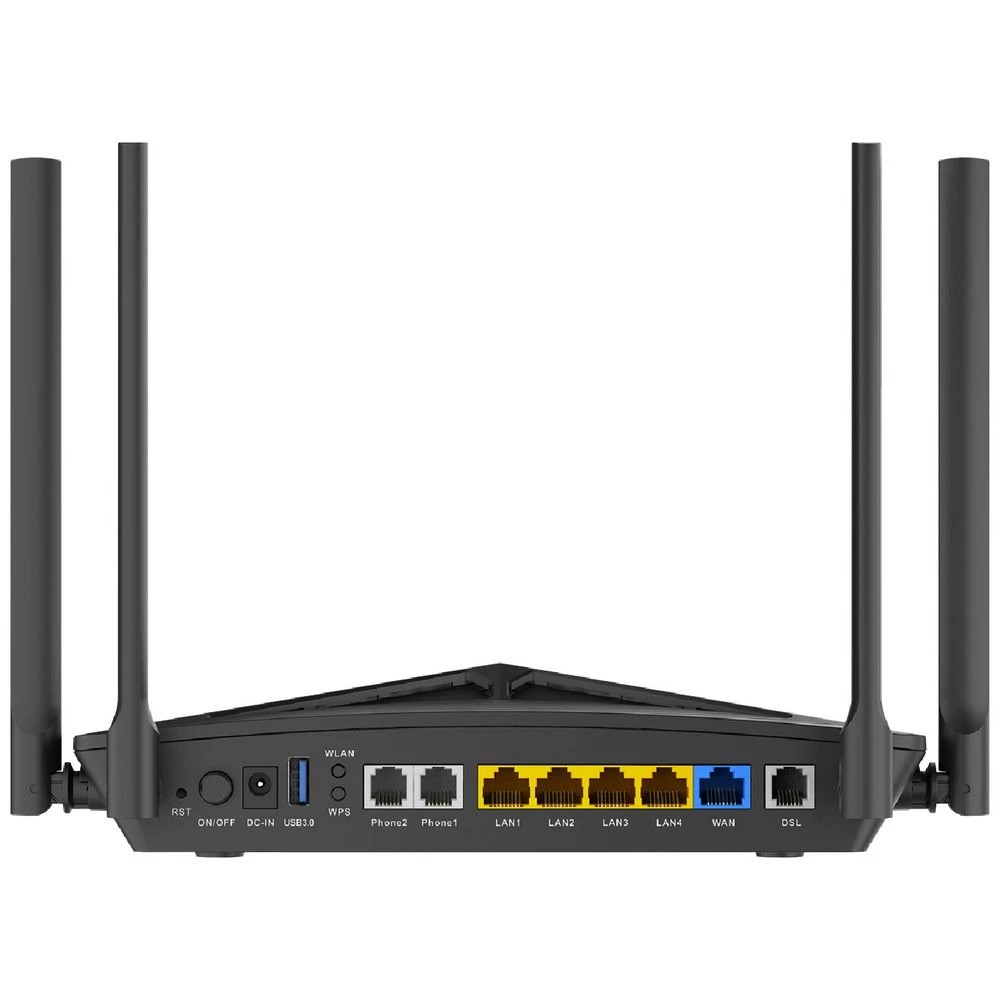 5 D-Link AX3000 Dual Band WiFi 6 VoIP Modem Router DSL-X3052E, 5 of 8