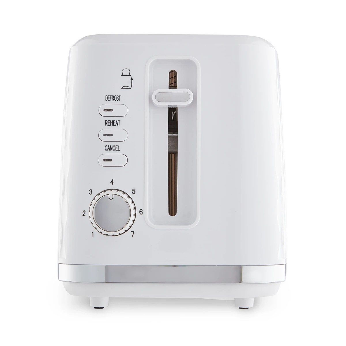 7 2 Slice Toaster - White, 7 of 10