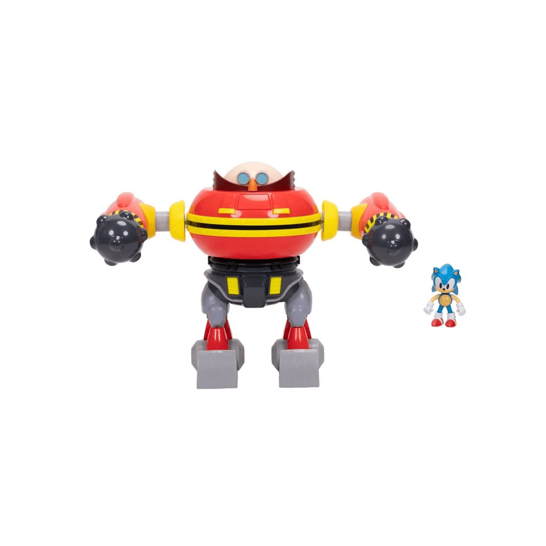 5 JAKKS Pacific Sonic the Hedgehog Hammer Egg Robot with Sonic Deluxe 2.5 inch Figure Playset, 5 of 9
