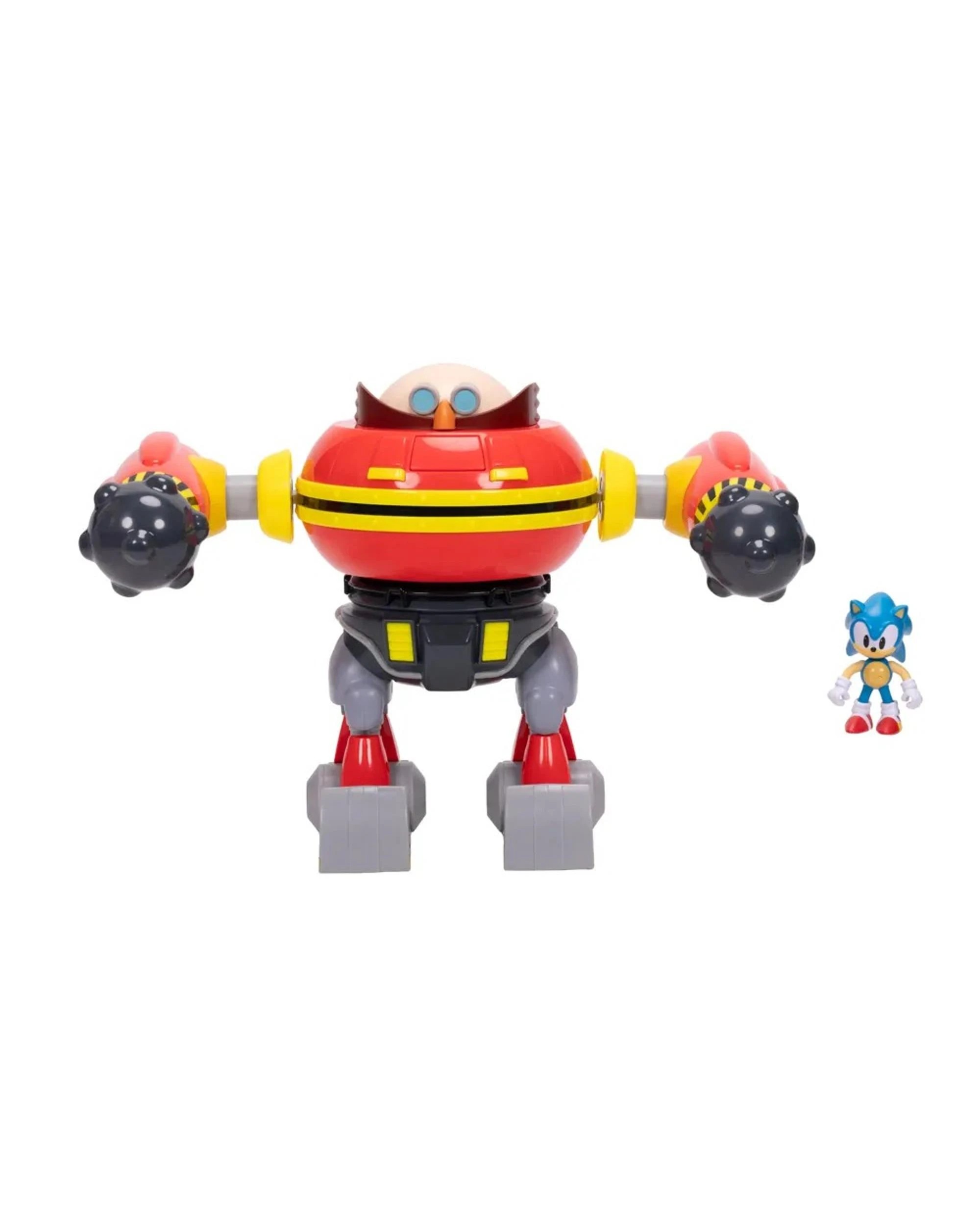 5 Sonic the Hedgehog Hammer Egg Robot with Sonic Deluxe 2.5 inch Figure Playset, 5 of 9