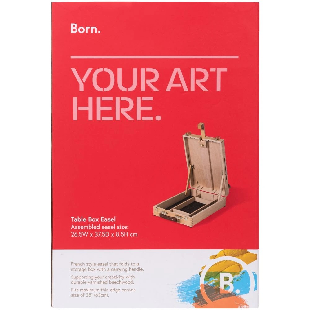 4 Born Tabletop Box Easel, 4 of 7