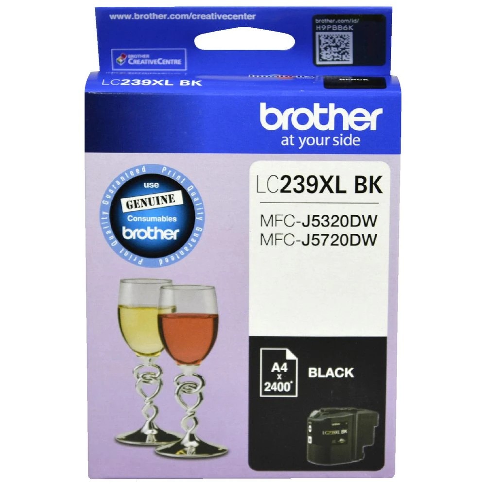 2 Brother LC 239XL Ink Cartridge Black, 2 of 3