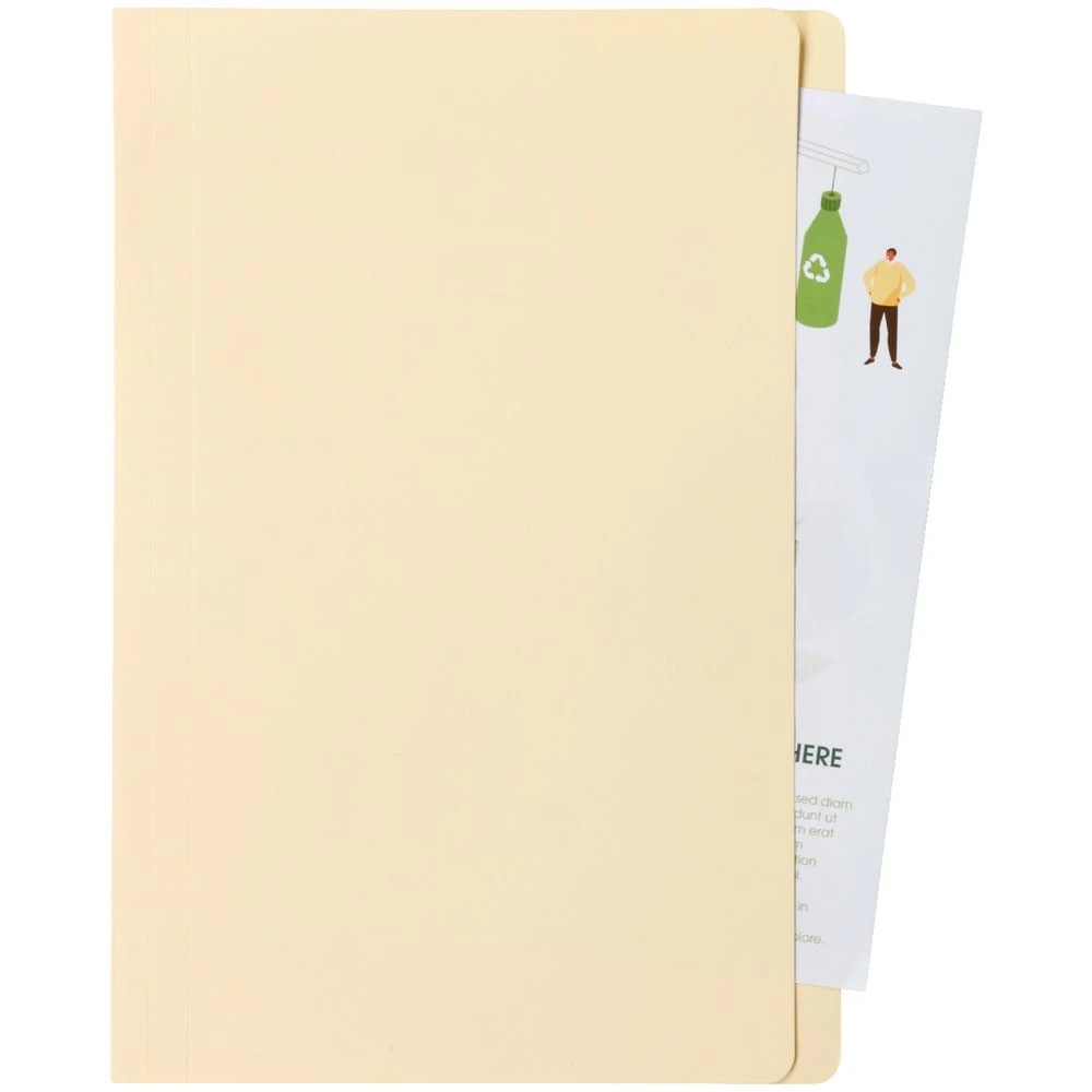 3 J.Burrows Manila Folder Foolscap Buff, 3 of 3