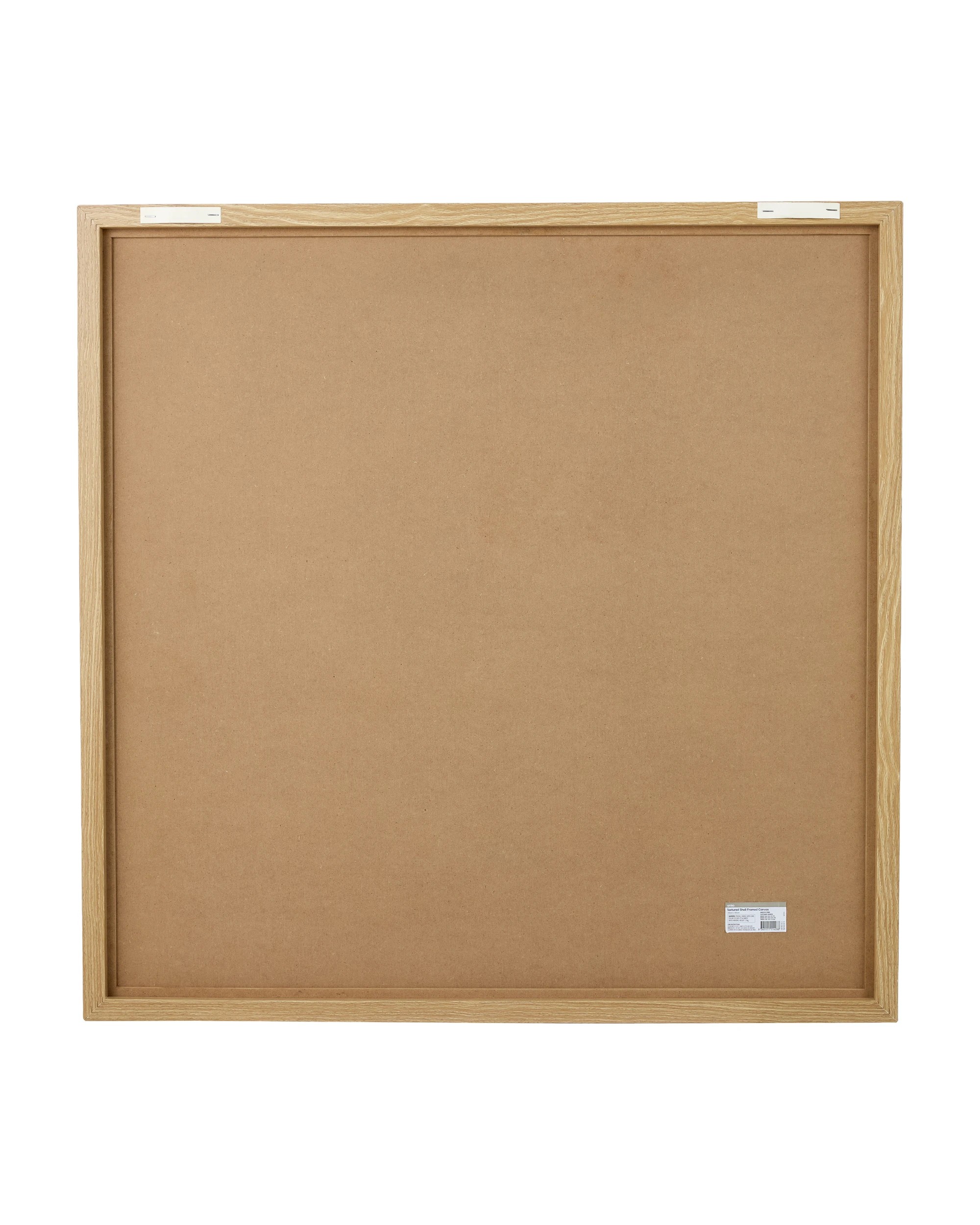 5 Textured Shell Framed Canvas - 80cm x 80cm, 5 of 5