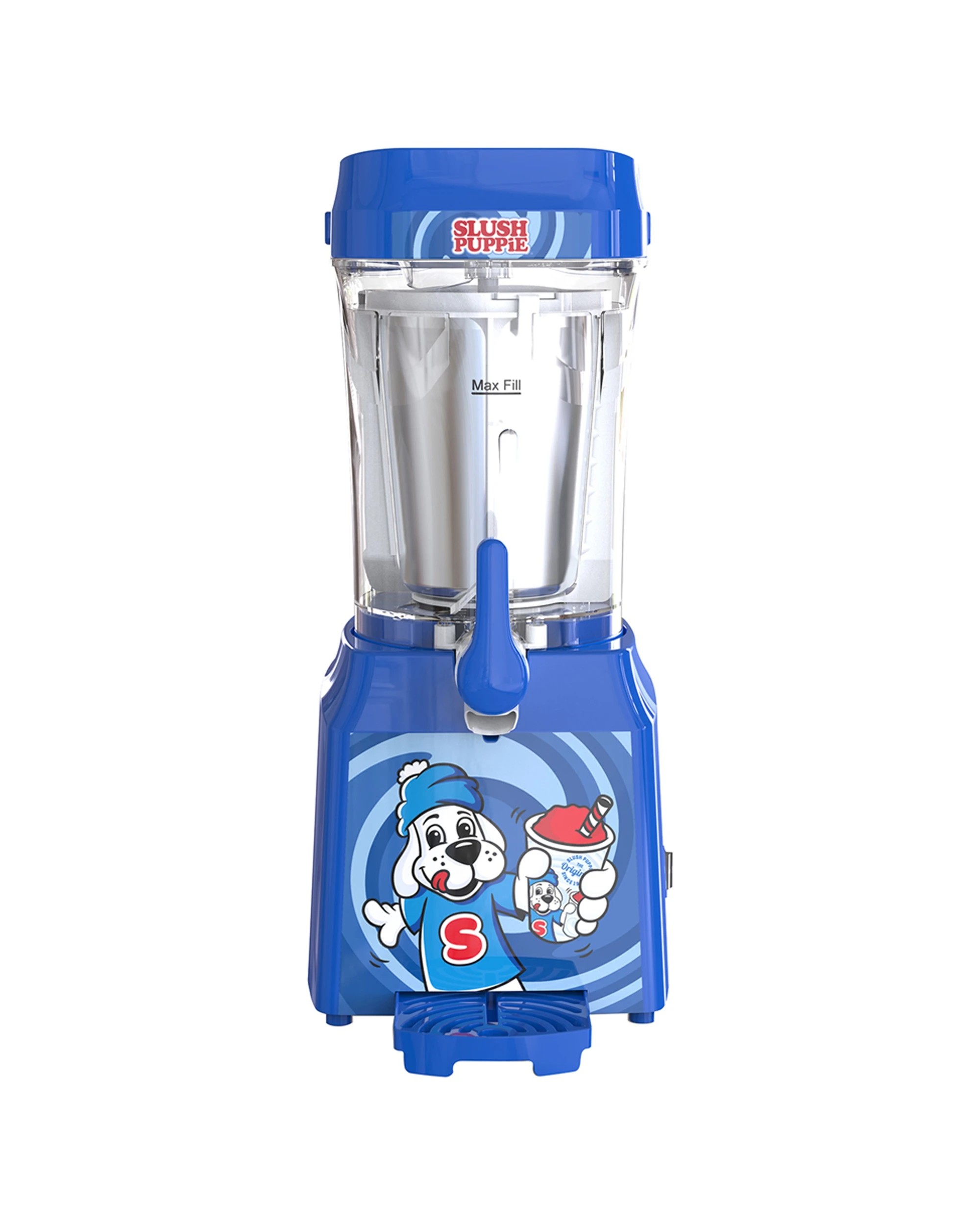 3 Slush Puppie Slushie Maker Machine 1L Compact Countertop Foot Pedal Party
 - blue, 3 of 8