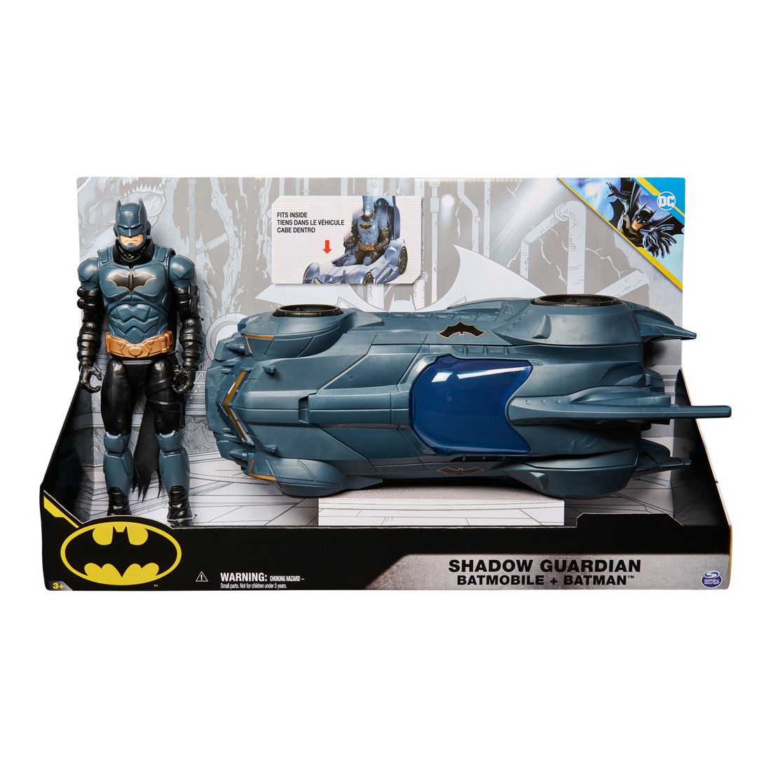 1 30cm Bat-Tech Batman Plus Batmobile Set, 1 of 6