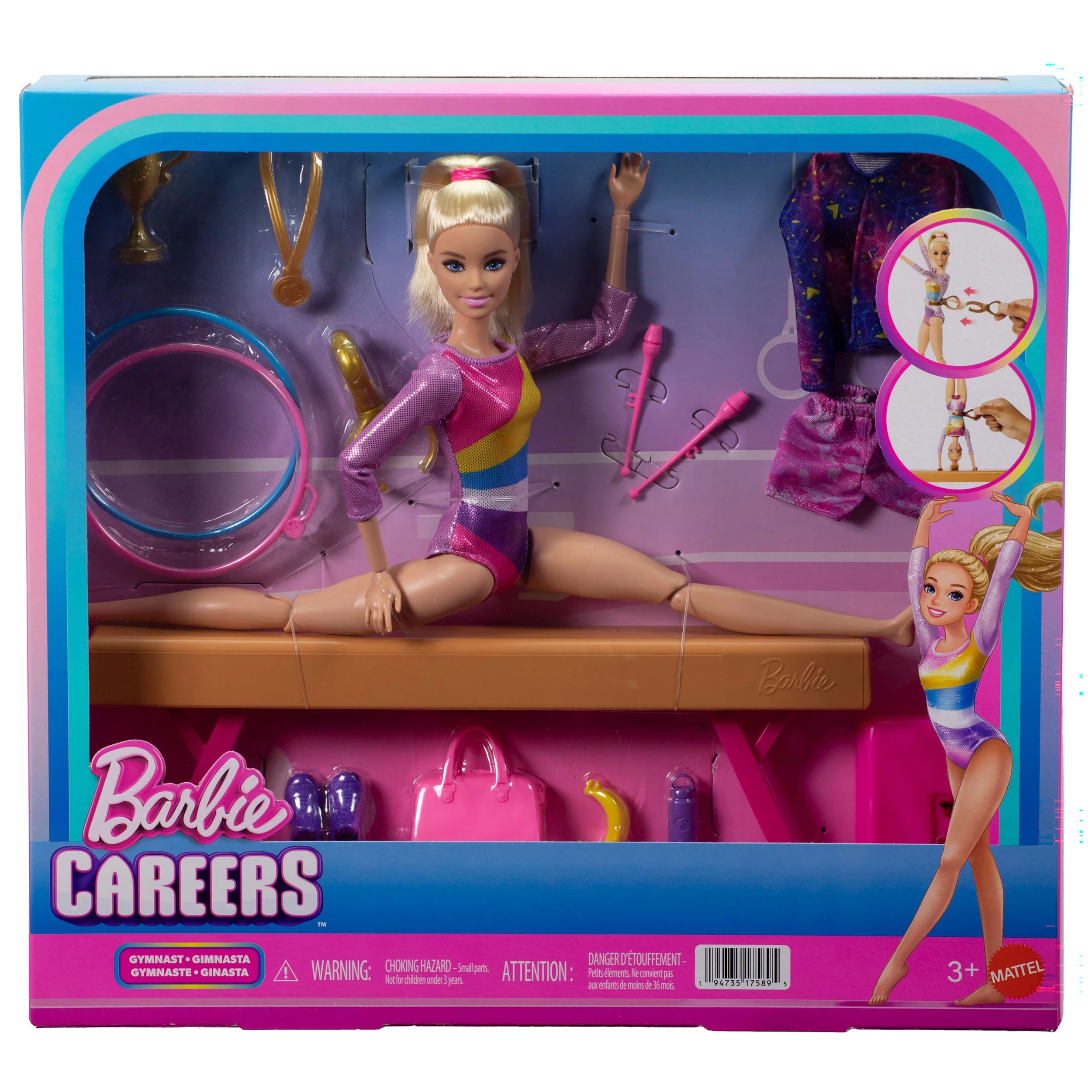 1 Barbie Gymnastics Playset, 1 of 9