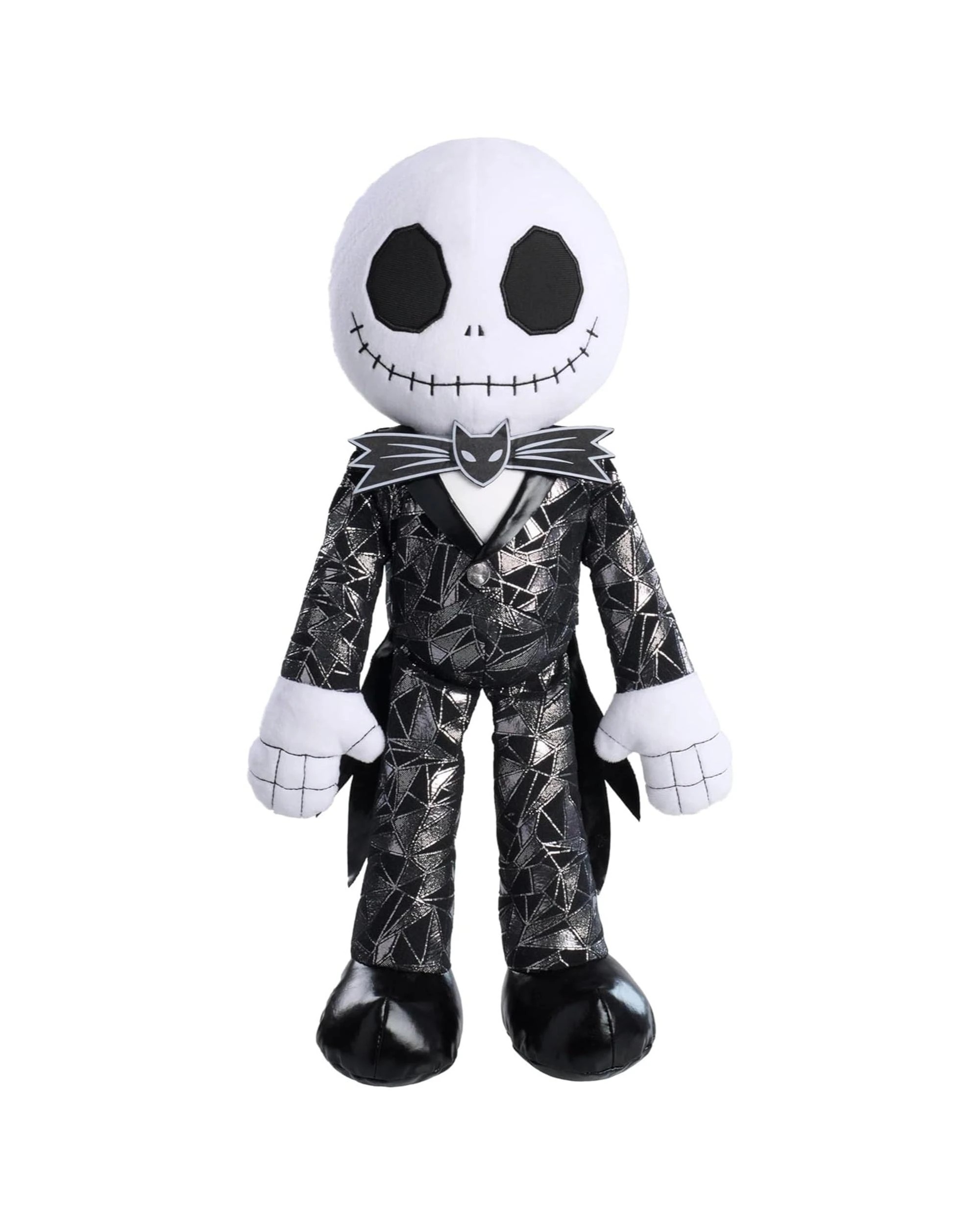 1 The Nightmare Before Christmas Jack Skellington Large Plush - Faceted Suit, 1 of 5