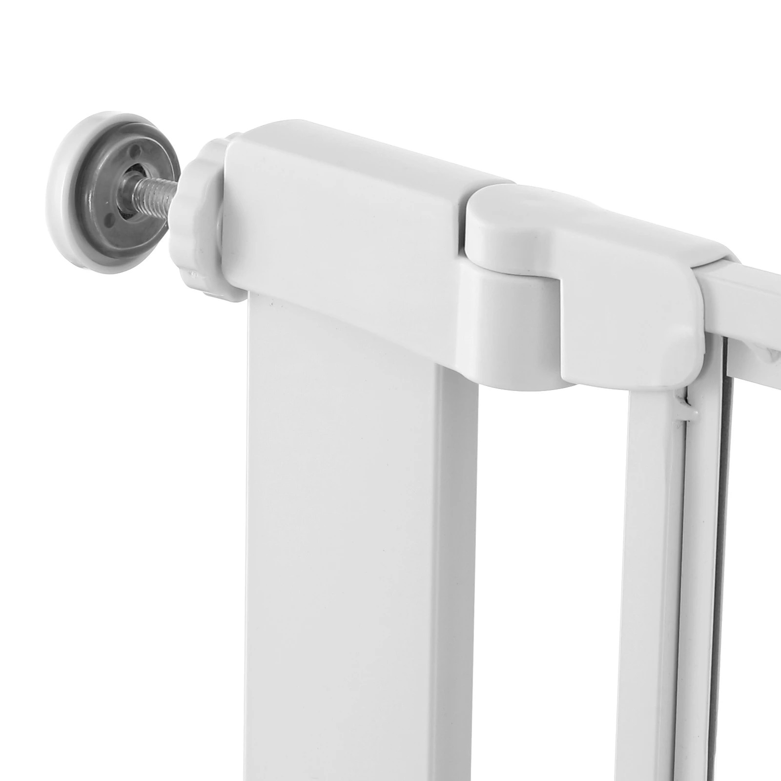 6 Pet Scene Clear Pet Dog Safety Gate Enclosure Adjustable Security, 6 of 6