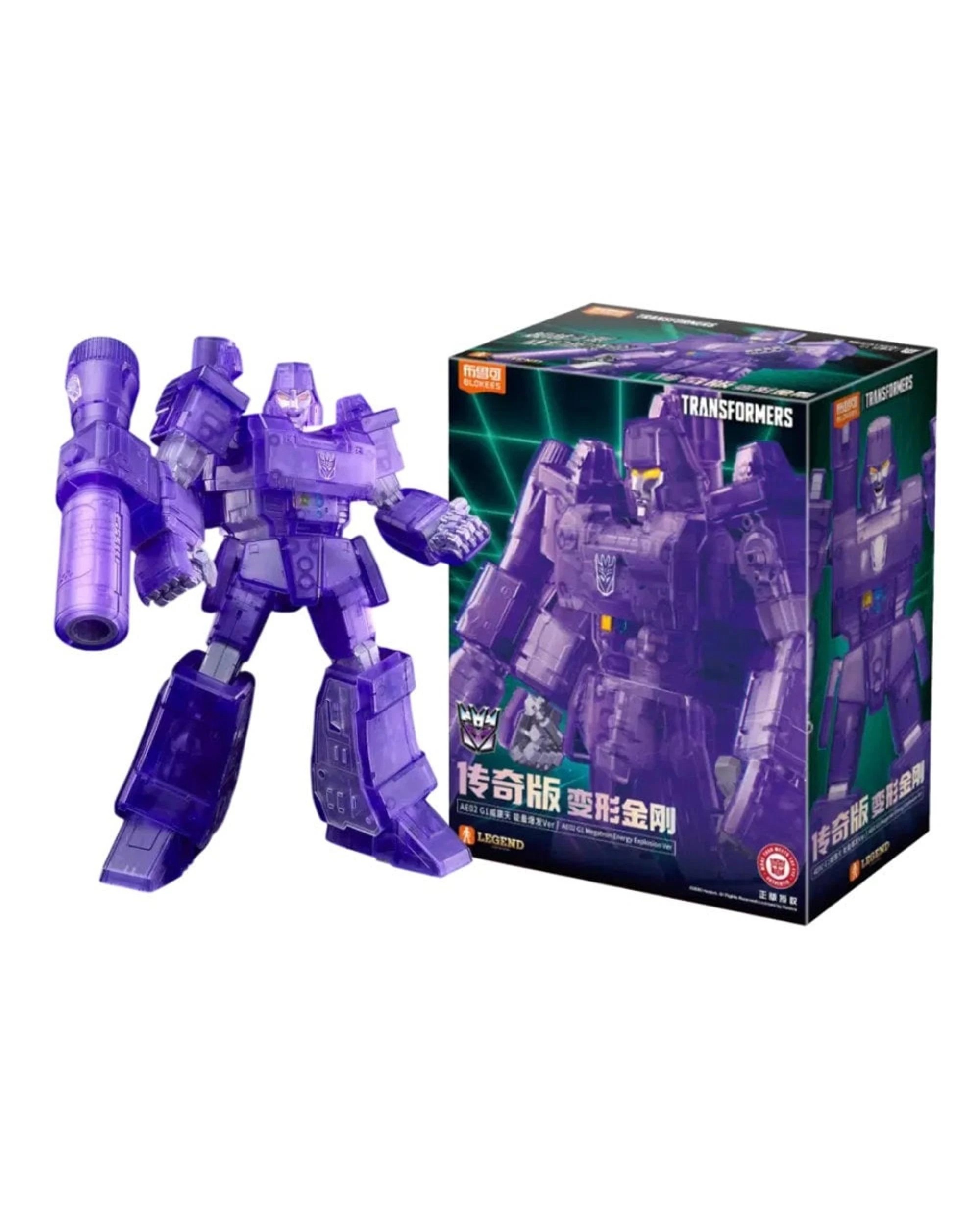 1 Blokees Transformers Megatron G1 Energy Explosion Model Kit, 1 of 7