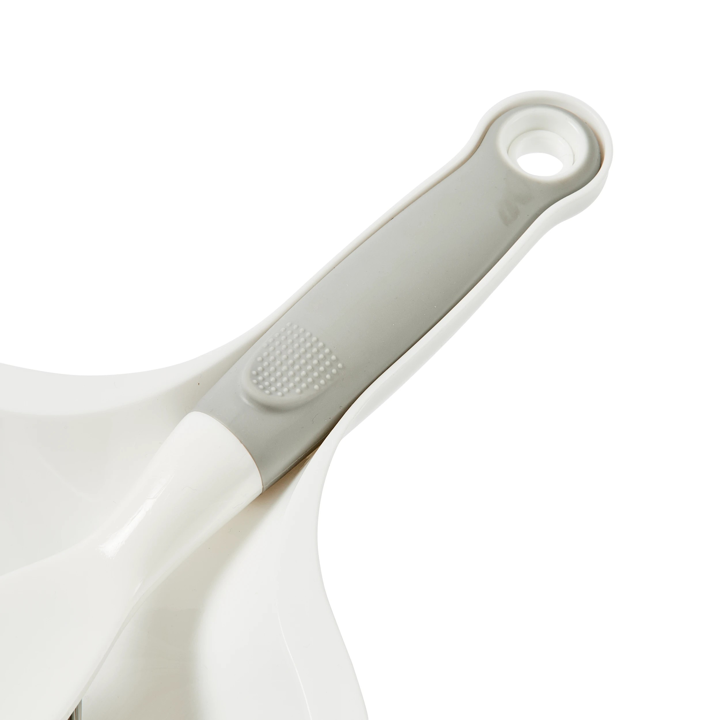 9 Dustpan and Brush - White and Grey, 9 of 9