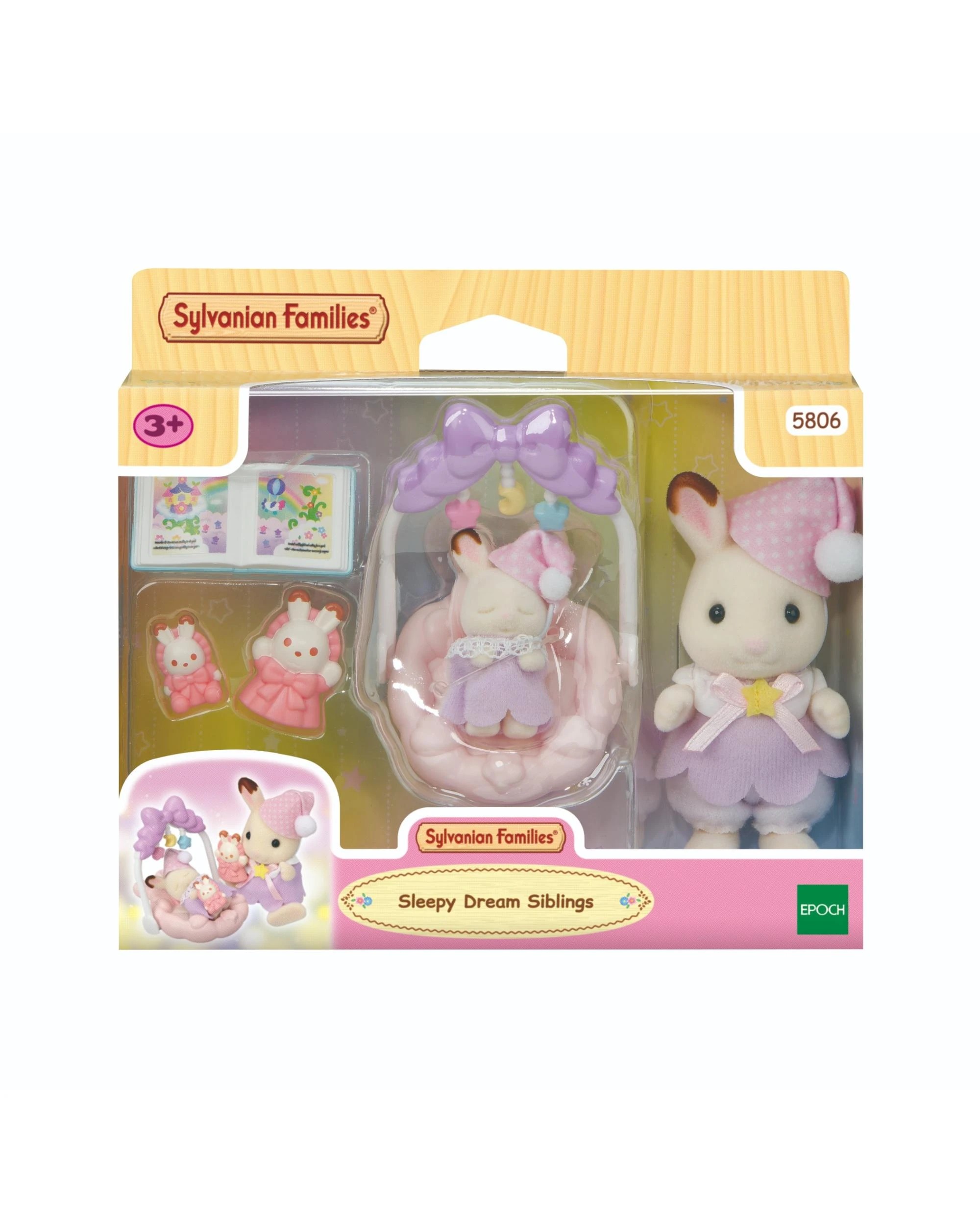 2 Sylvanian Families Sleepy Dream Siblings, 2 of 6