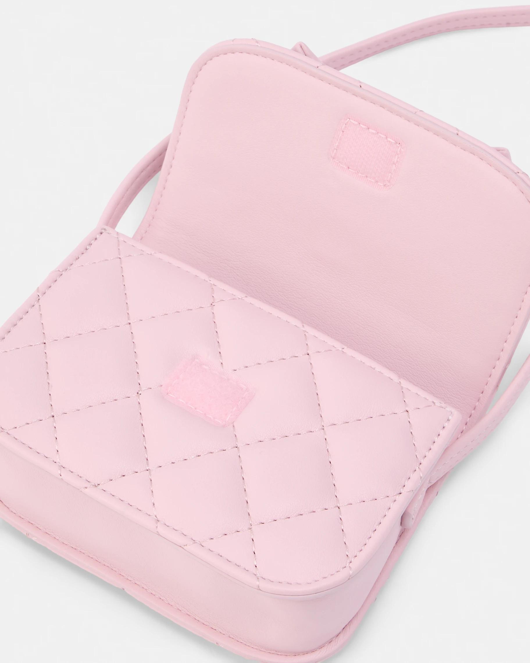 4 Mini Crossbody Bag Pnk Bow, 4 of 5