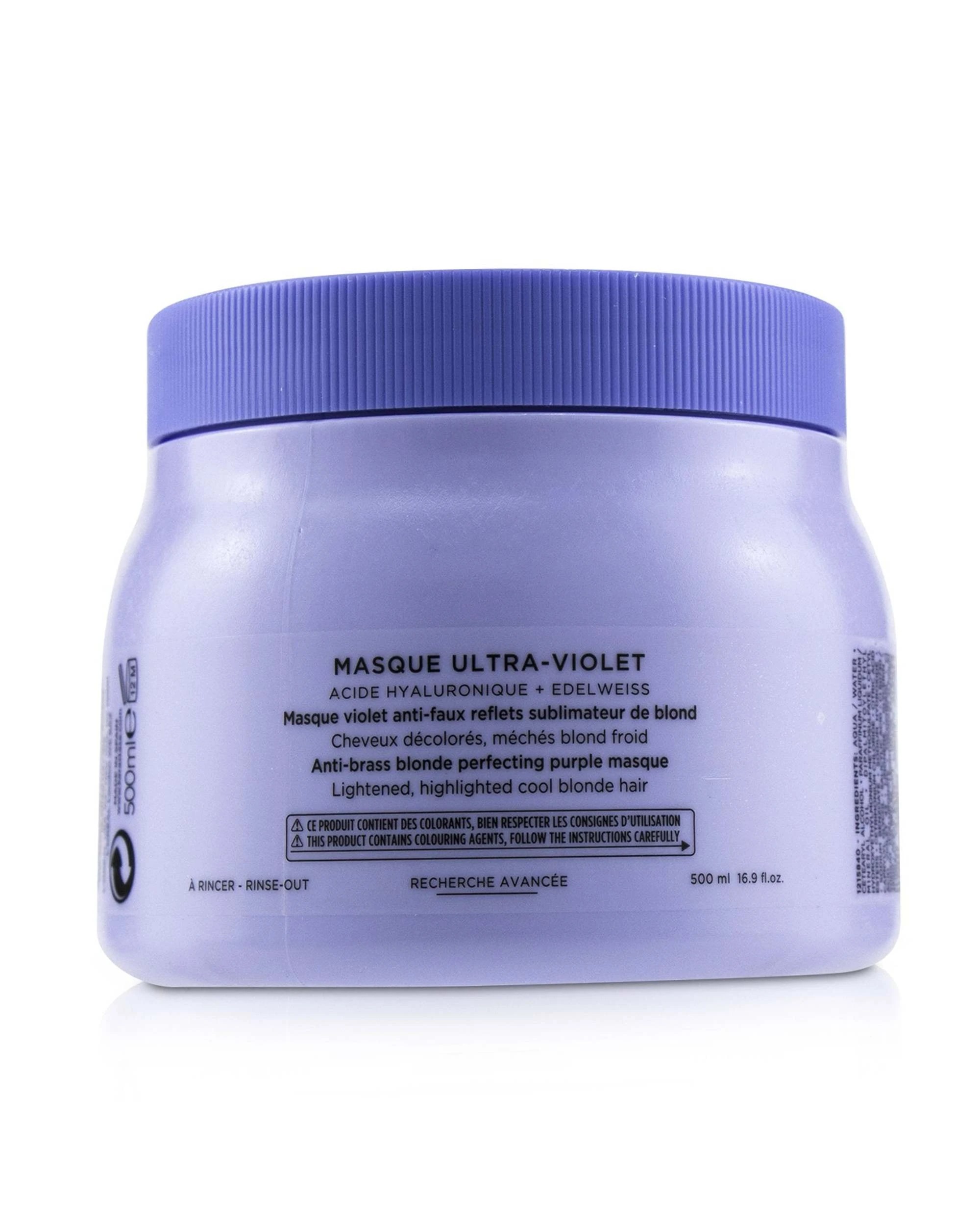 4 Kerastase Blond Absolu Masque Ultra-Violet Anti-Brass Blonde Purple Hair Mask 200ml/6.8oz, 4 of 4