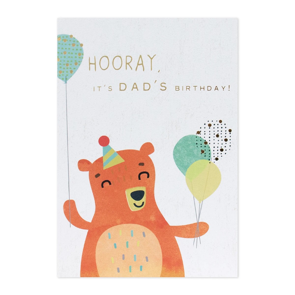 3 Connections from Hallmark Birthday Card - Bear with Balloons, 3 of 3