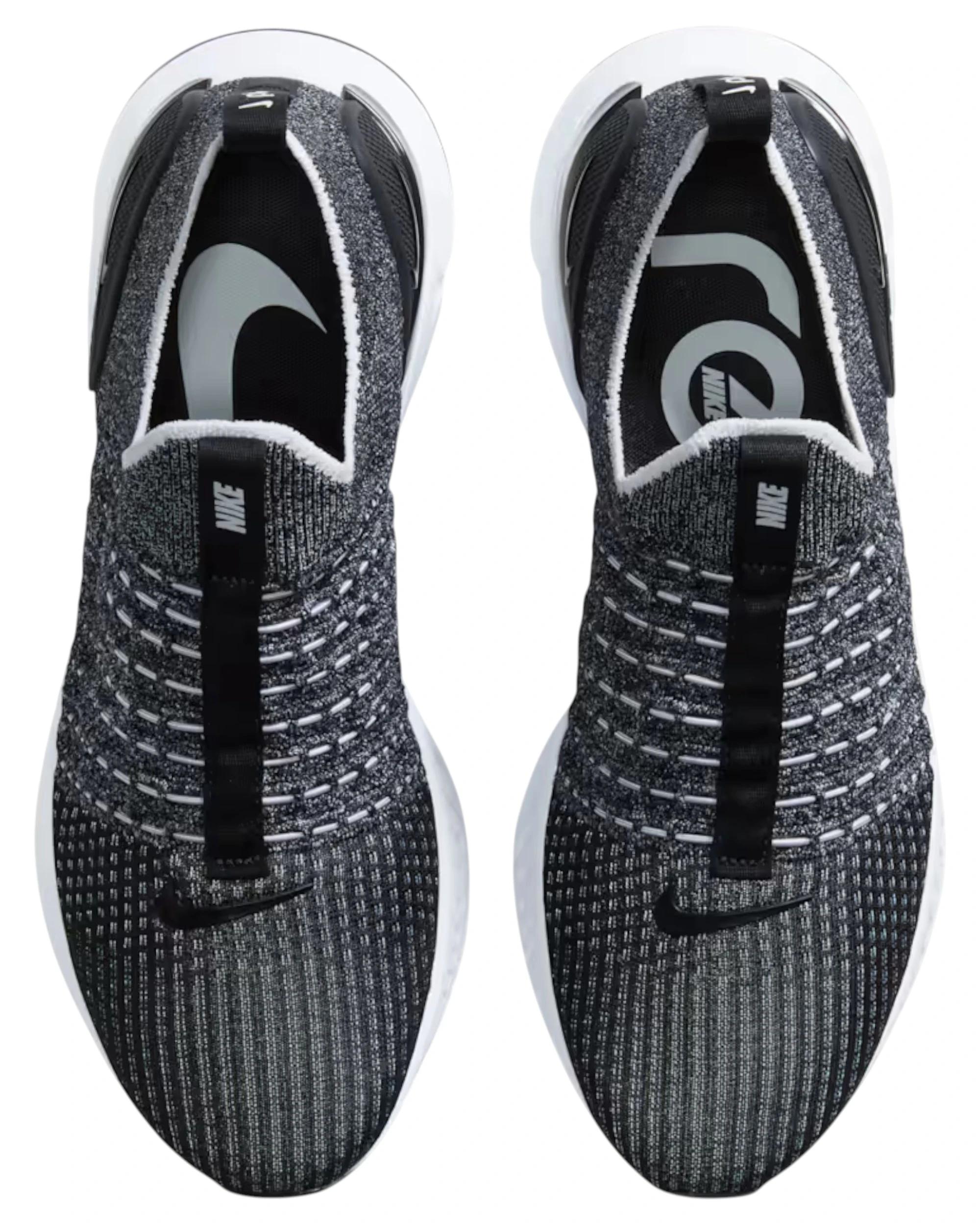 8 Nike Mens Phantom Run 2 Athletic Shoes BLACK/WHITE, 8 of 8