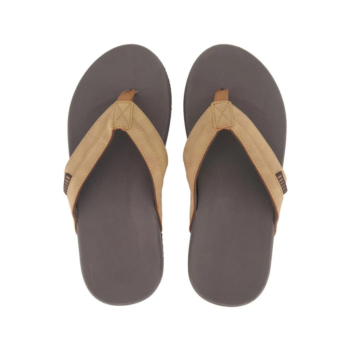 2 Comfort Thongs Brn Choc, 2 of 3