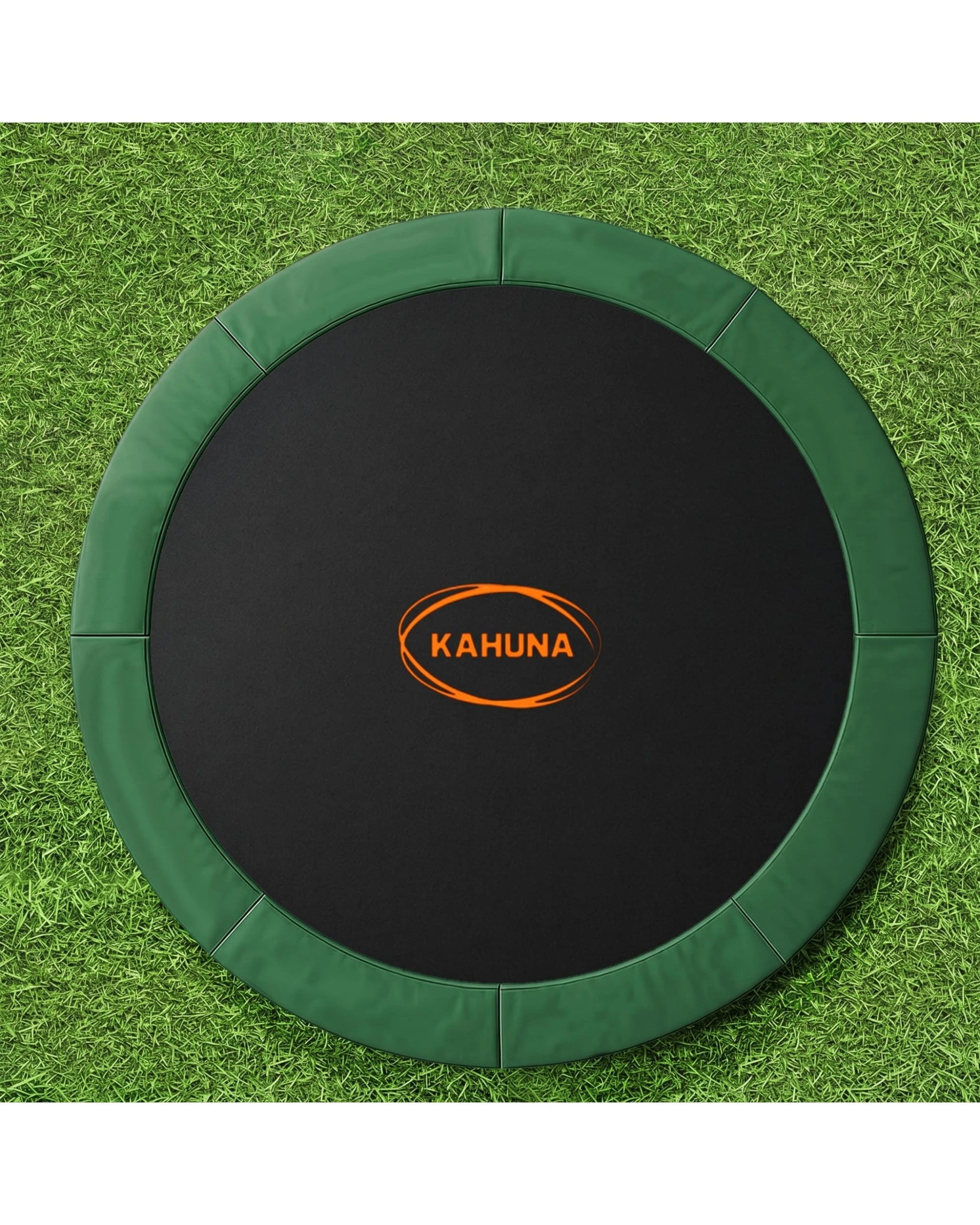 2 Kahuna 8ft Replacement Trampoline Safety Pad Cover and Jumping Spring Mat - Green, 2 of 6