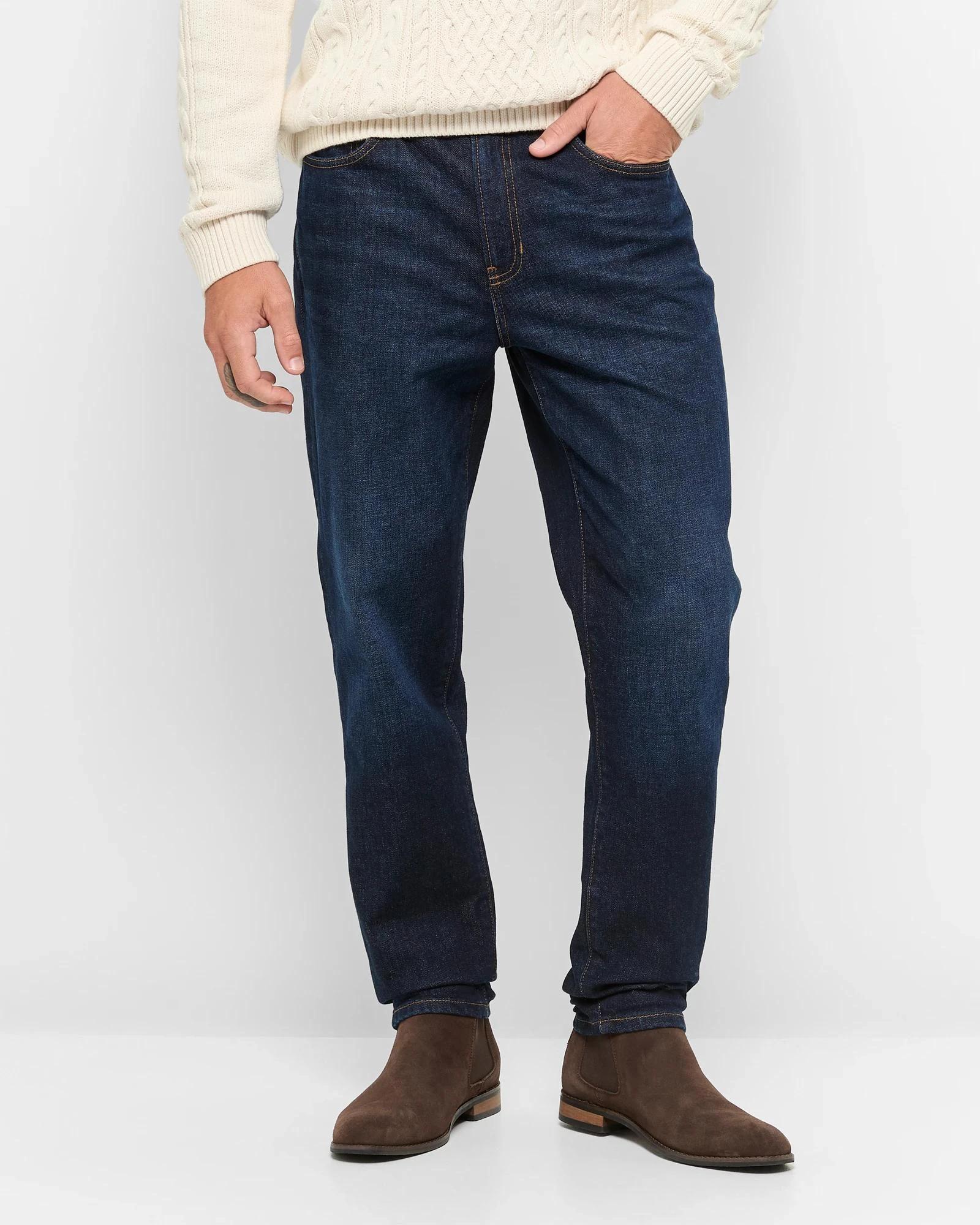 1 Target Denim Tapered Denim Jeans NIGHT INDIGO, 1 of 5