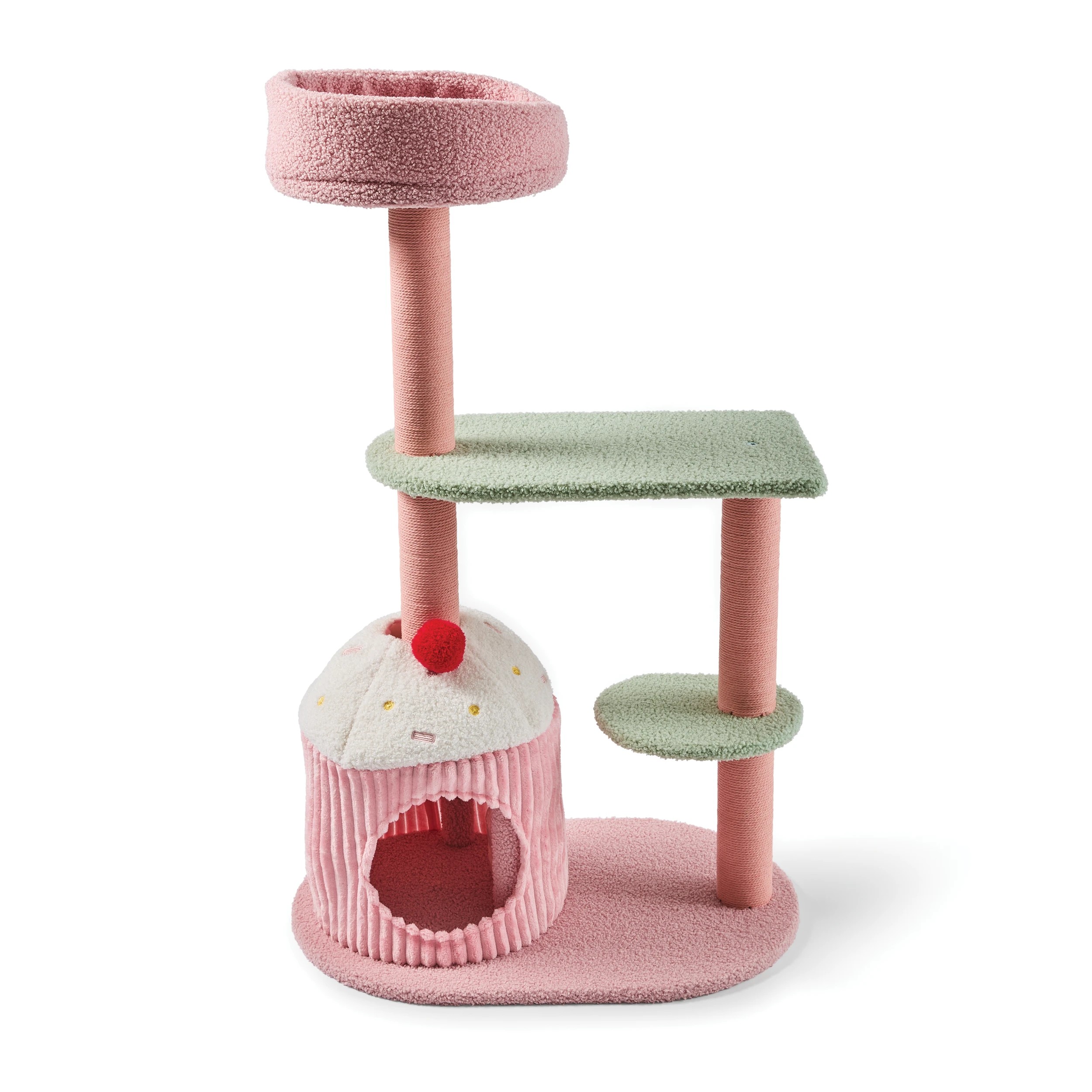 4 Cat Scratcher Cupcake Tower - Large, 4 of 10