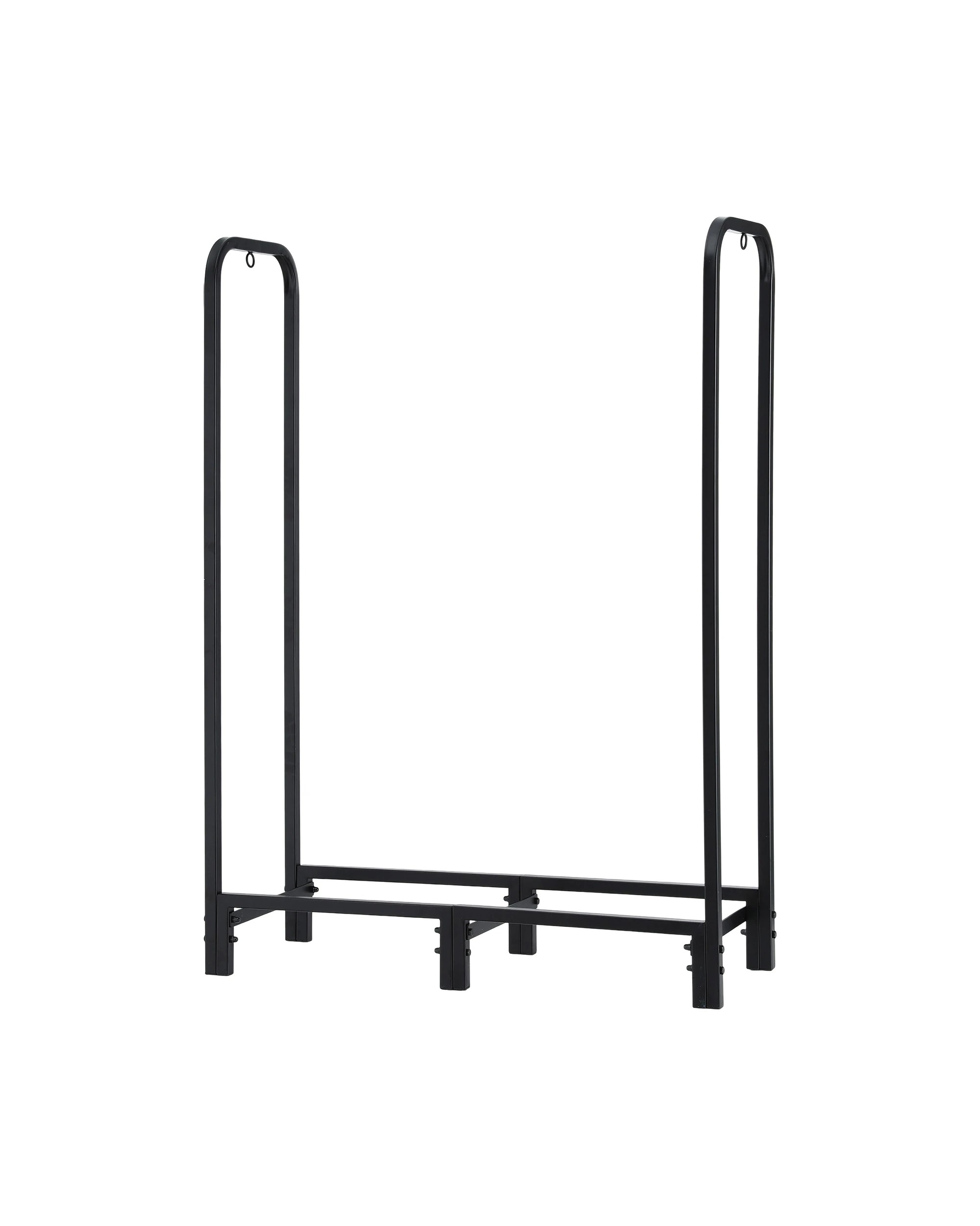 4 Gardeon Firewood Rack 120cm Wood Rack 3 Sizes Firewood Storage with Tools - Black, 4 of 8